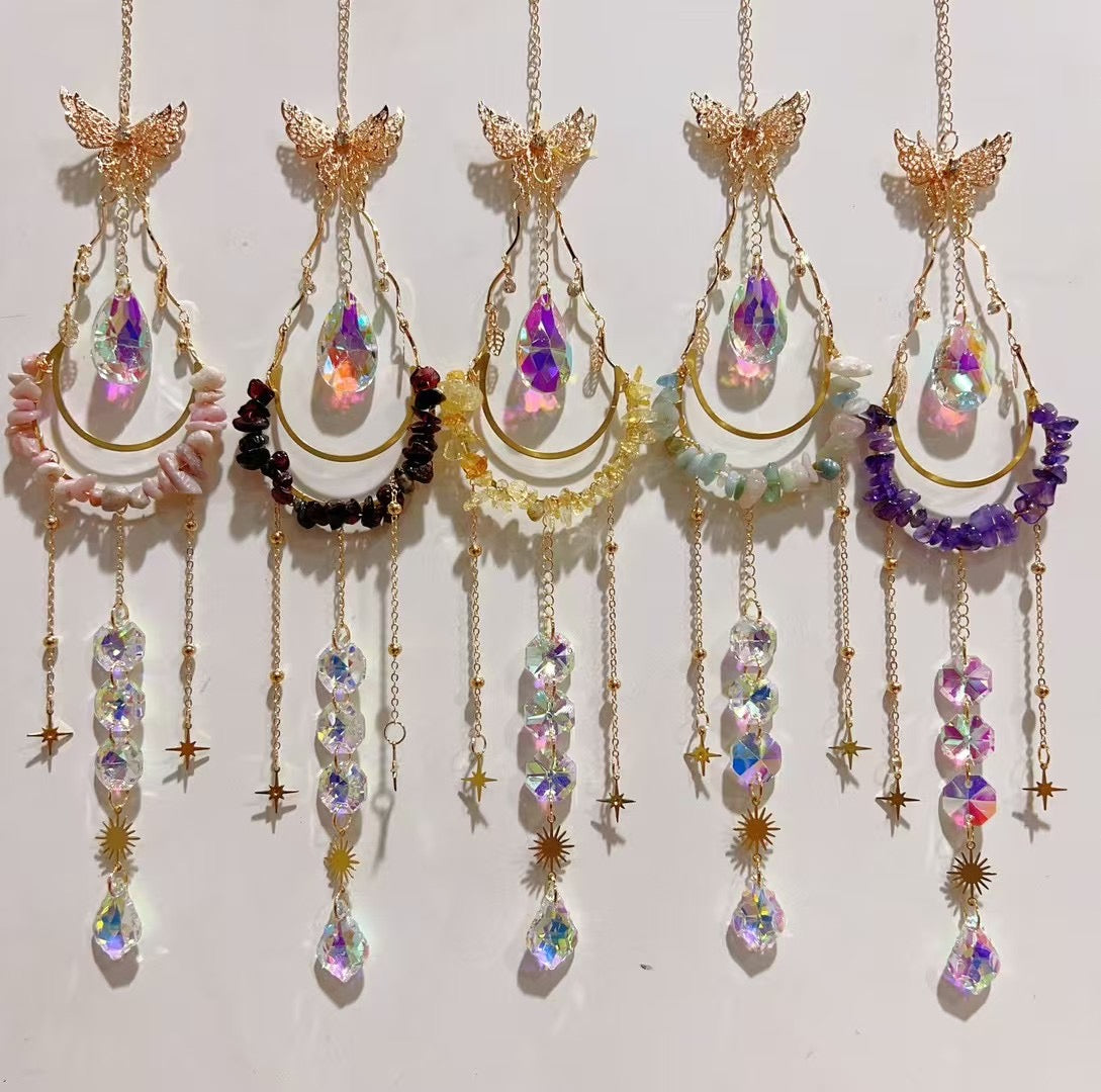 Moon Butterfly Suncatchers