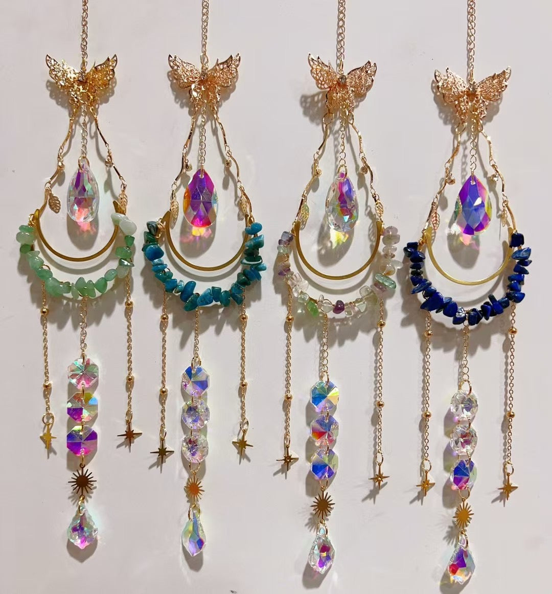 Moon Butterfly Suncatchers