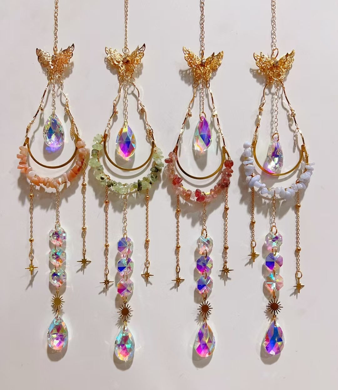 Moon Butterfly Suncatchers