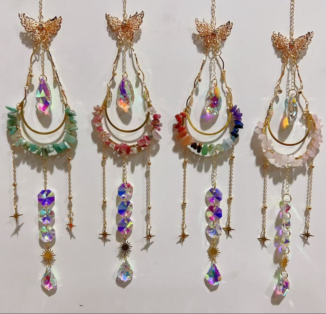 Moon Butterfly Suncatchers