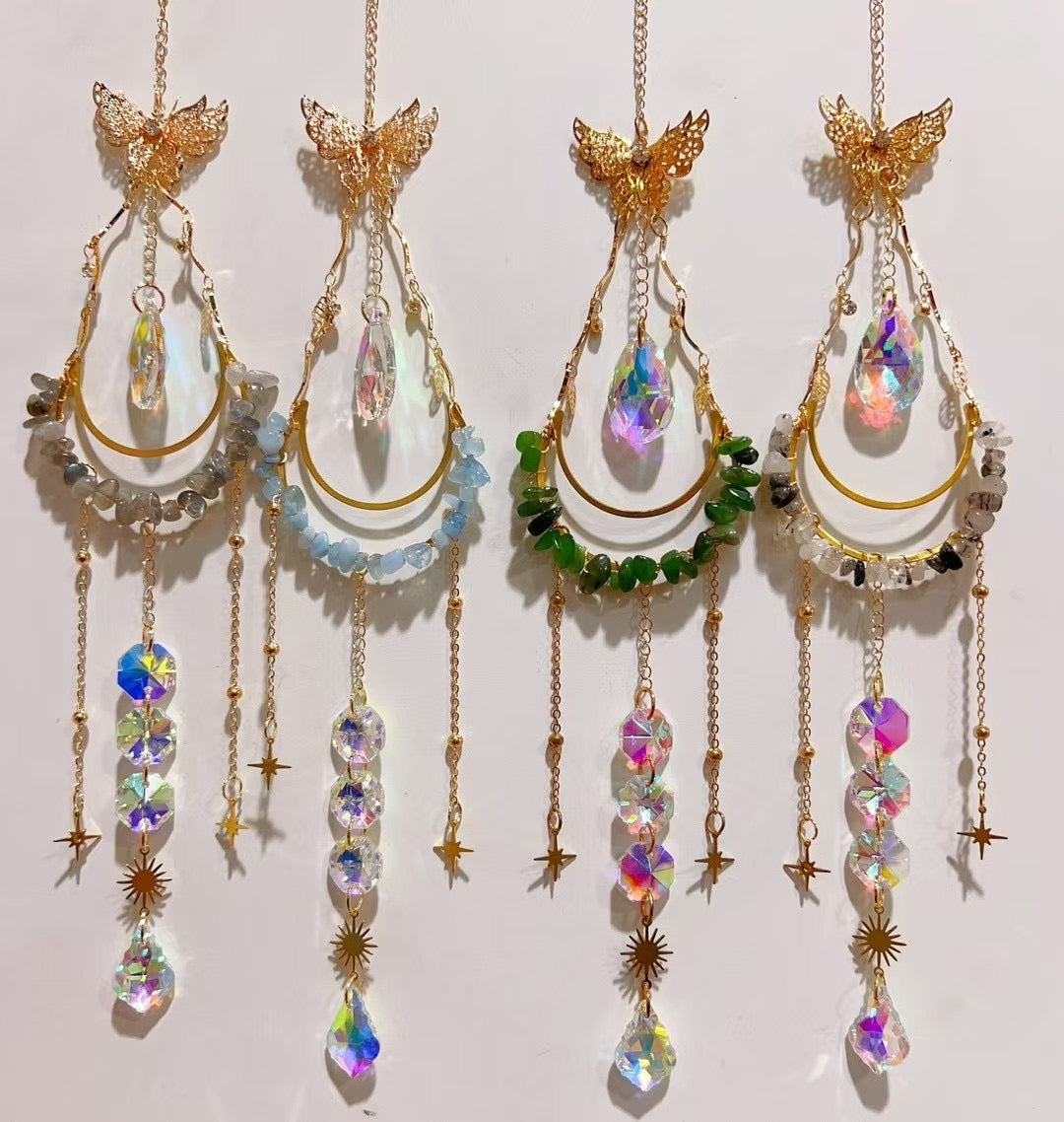 Moon Butterfly Suncatchers