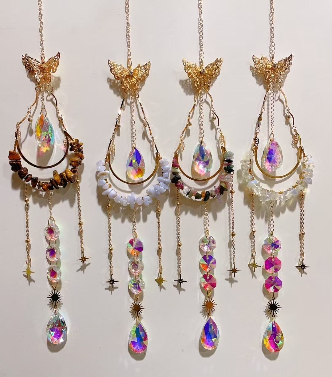 Moon Butterfly Suncatchers
