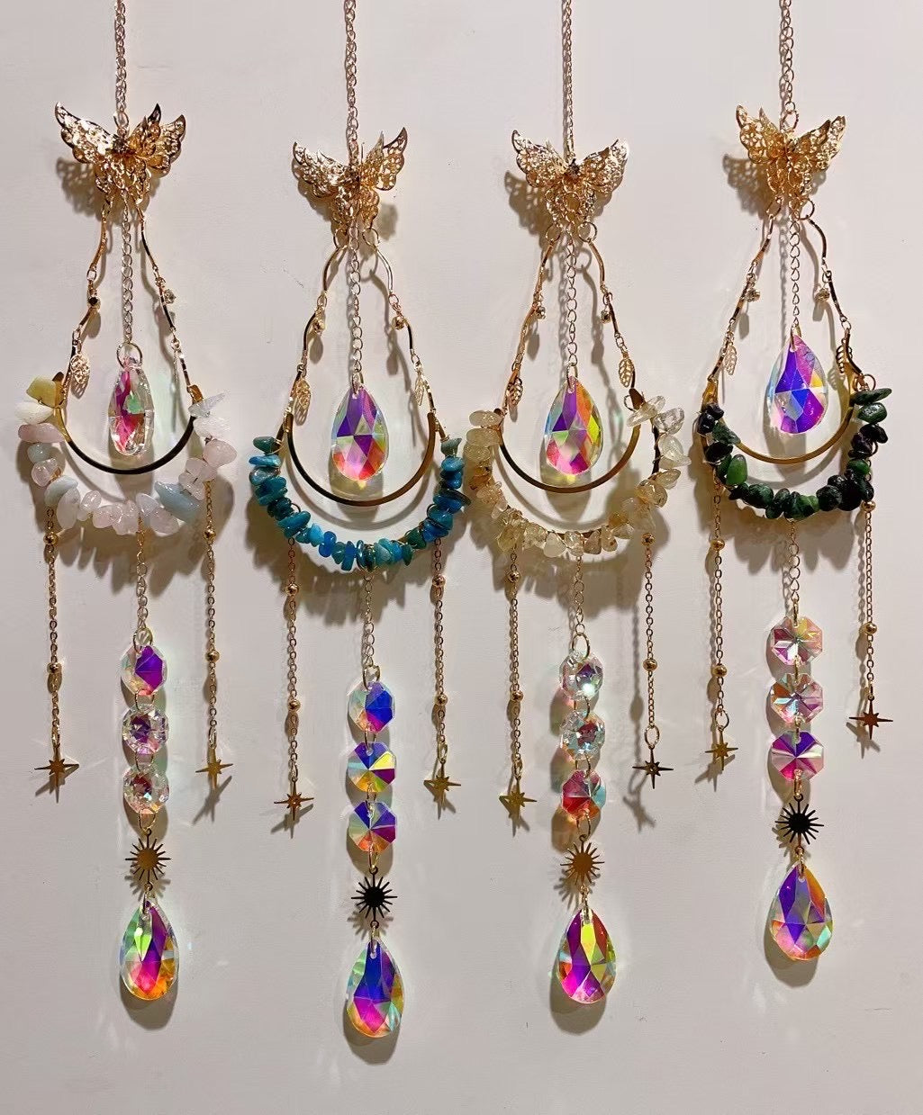 Moon Butterfly Suncatchers