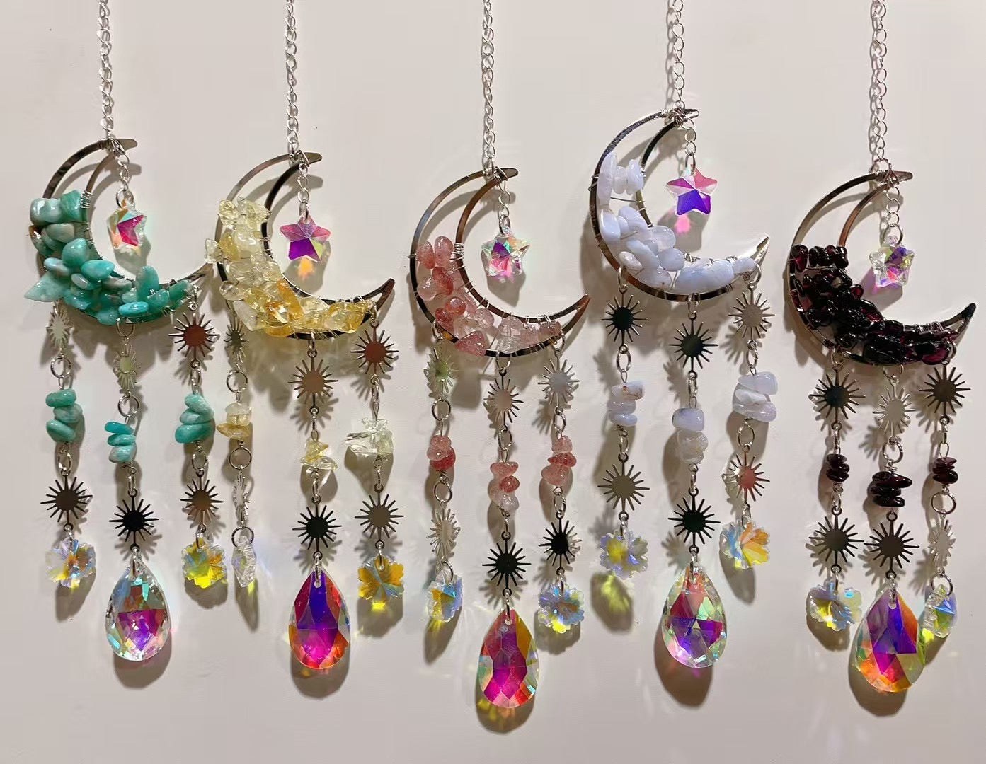 Moon Suncatchers