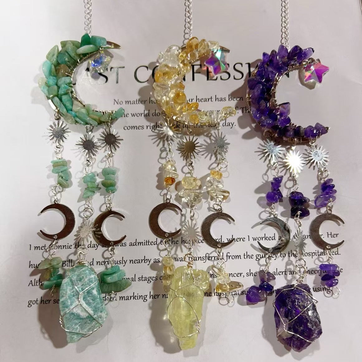 Moon Suncatchers