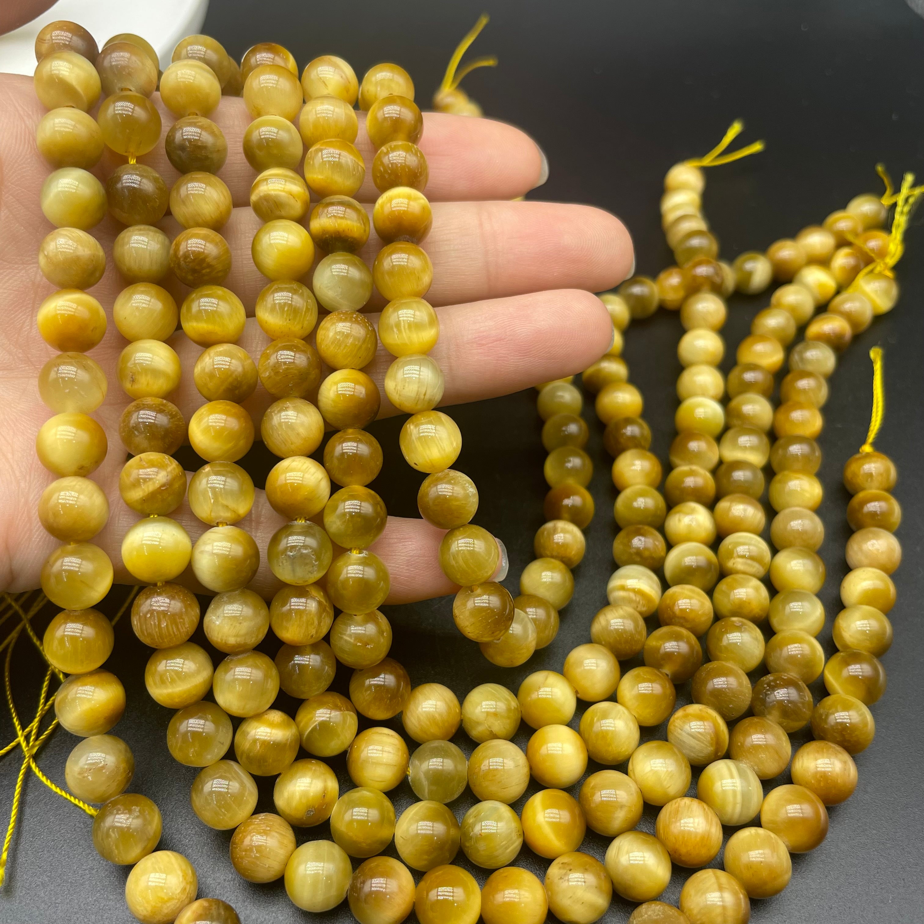 Golden Tiger Eye Beads Strands