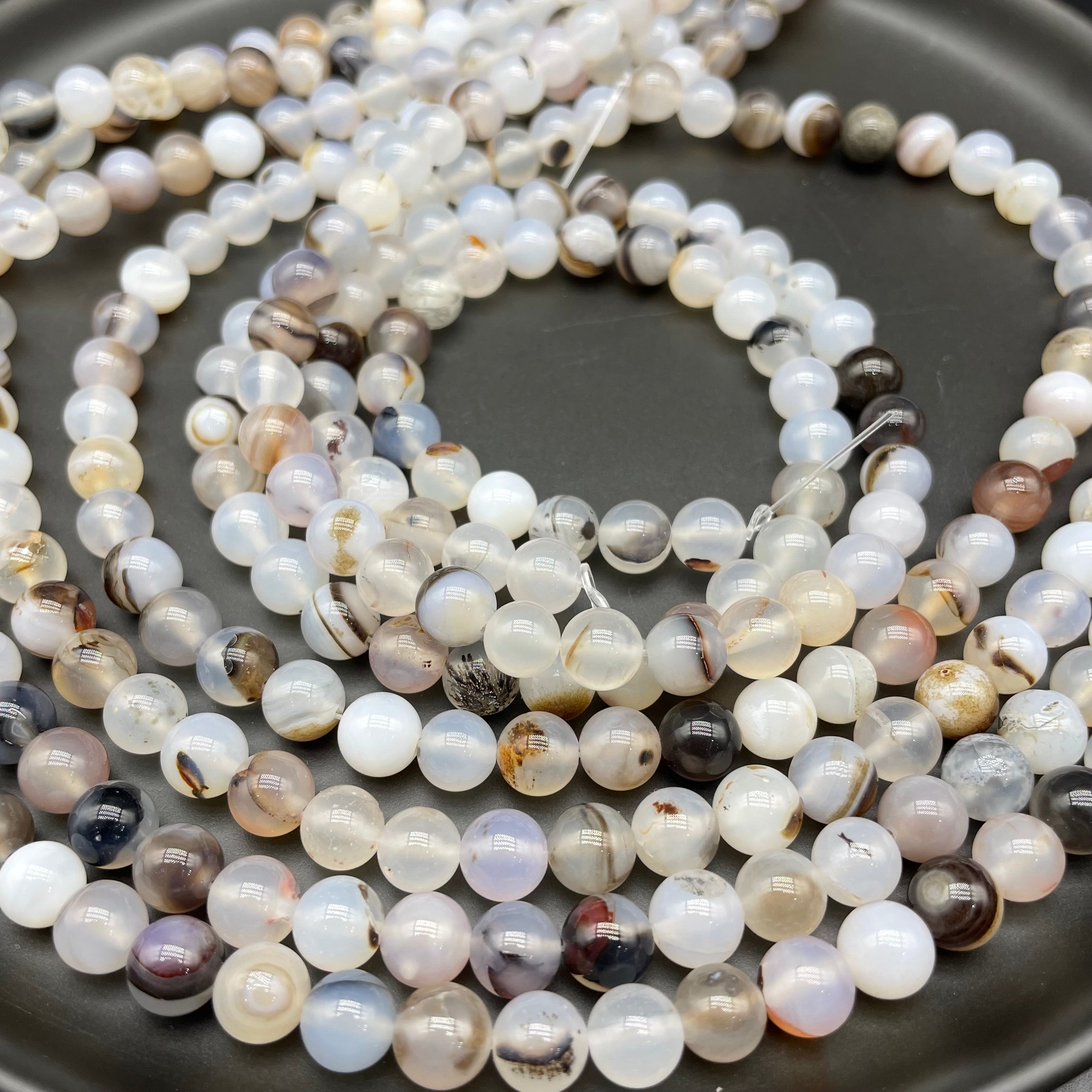 Agate Beads Strands