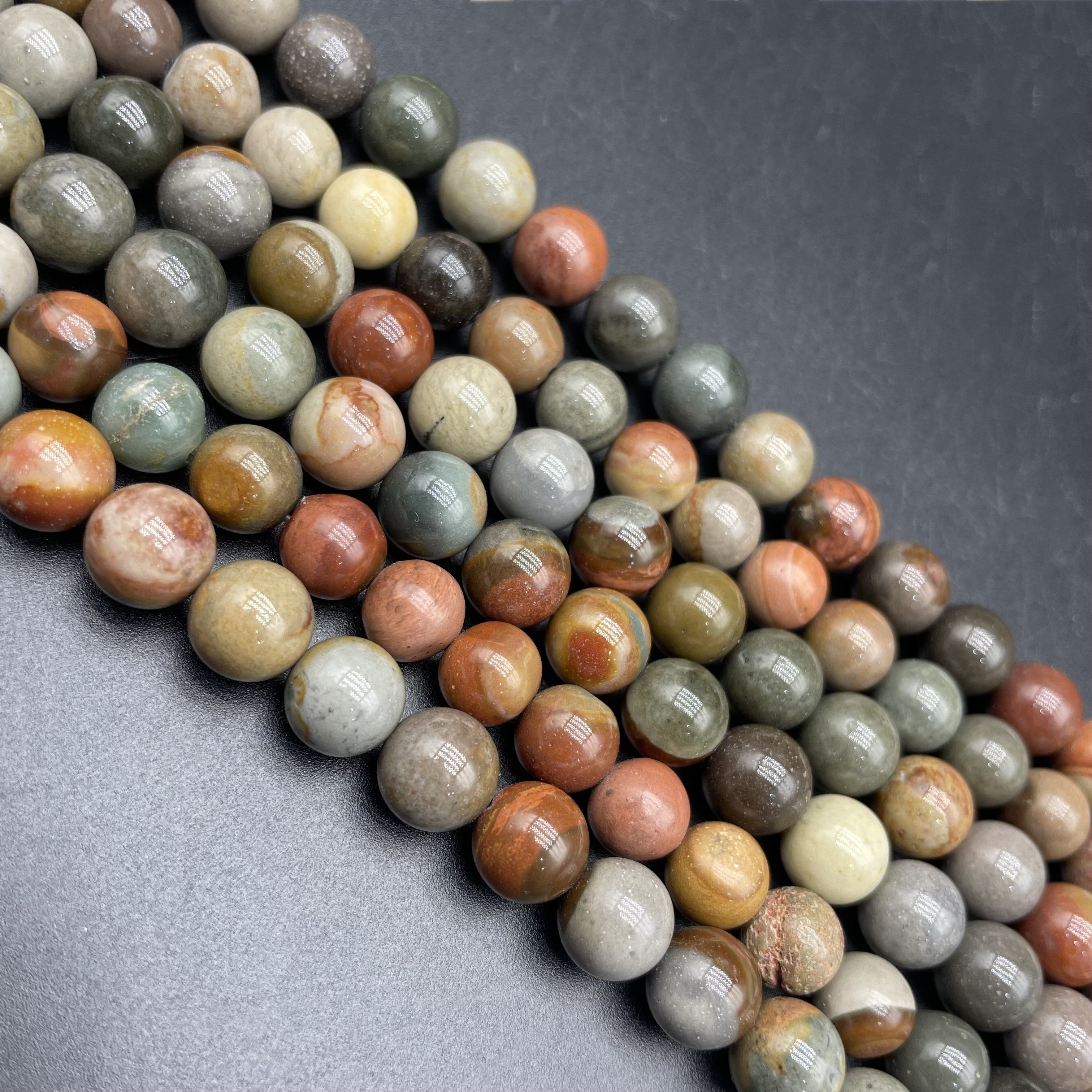 Polychrome Beads Strands