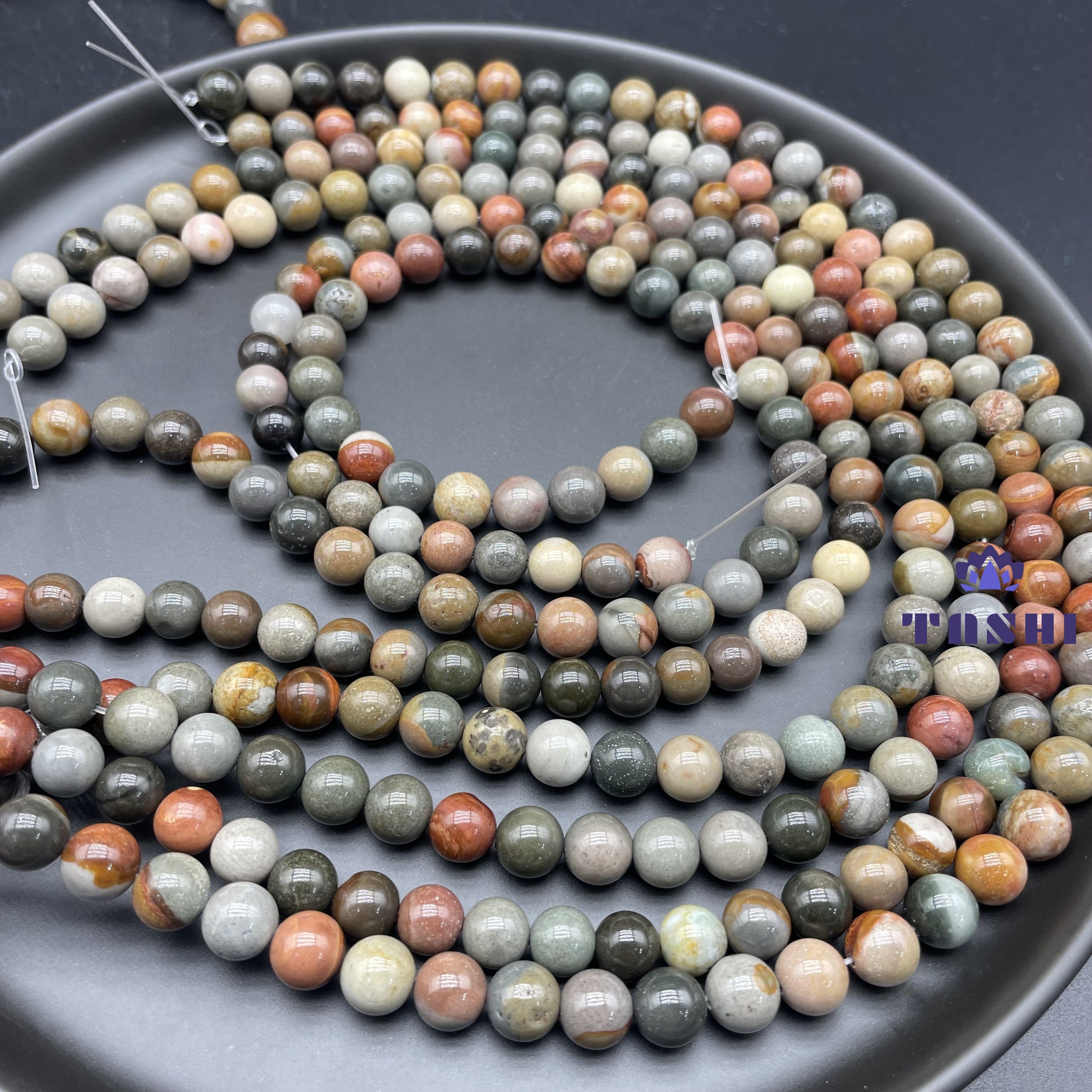 Polychrome Beads Strands
