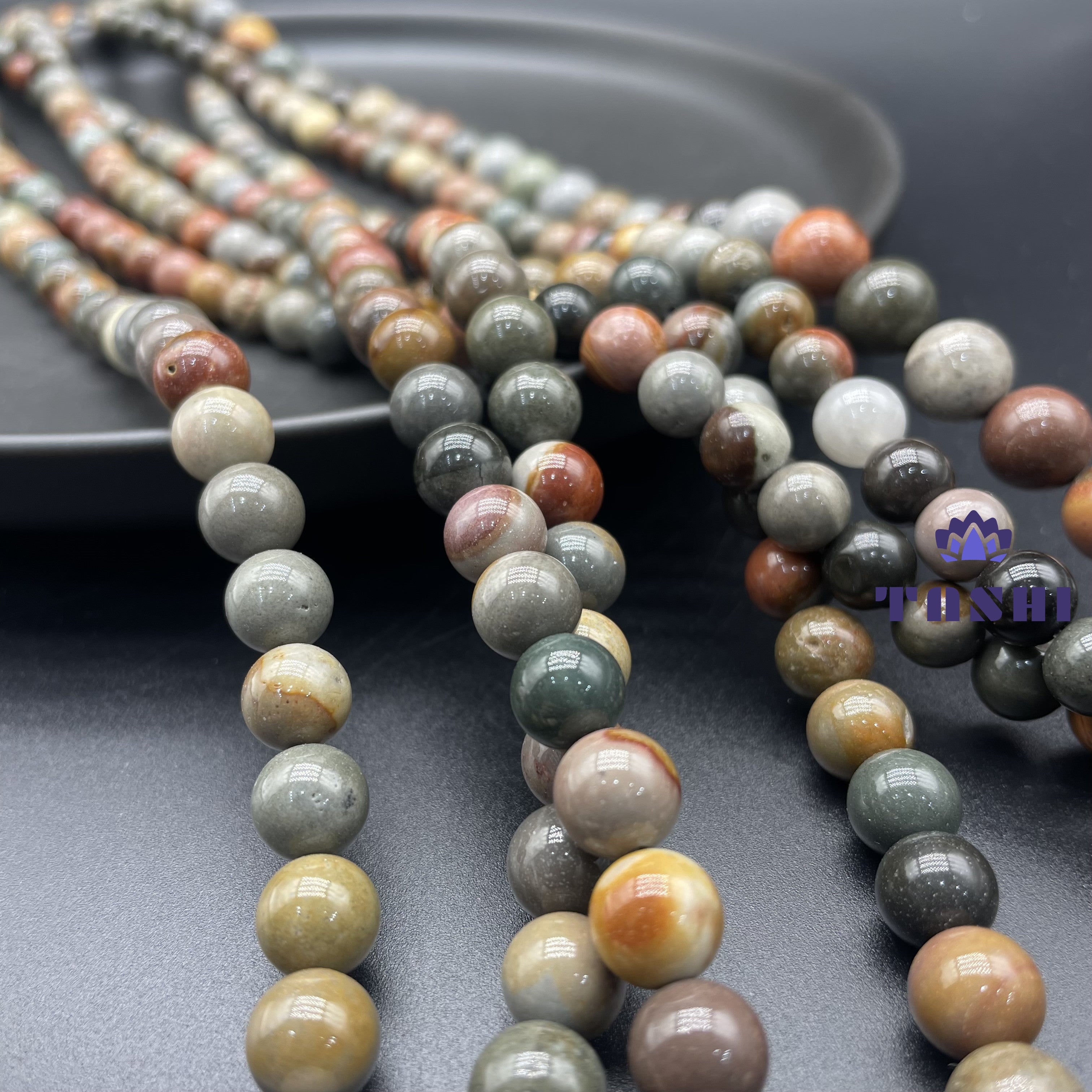 Polychrome Beads Strands