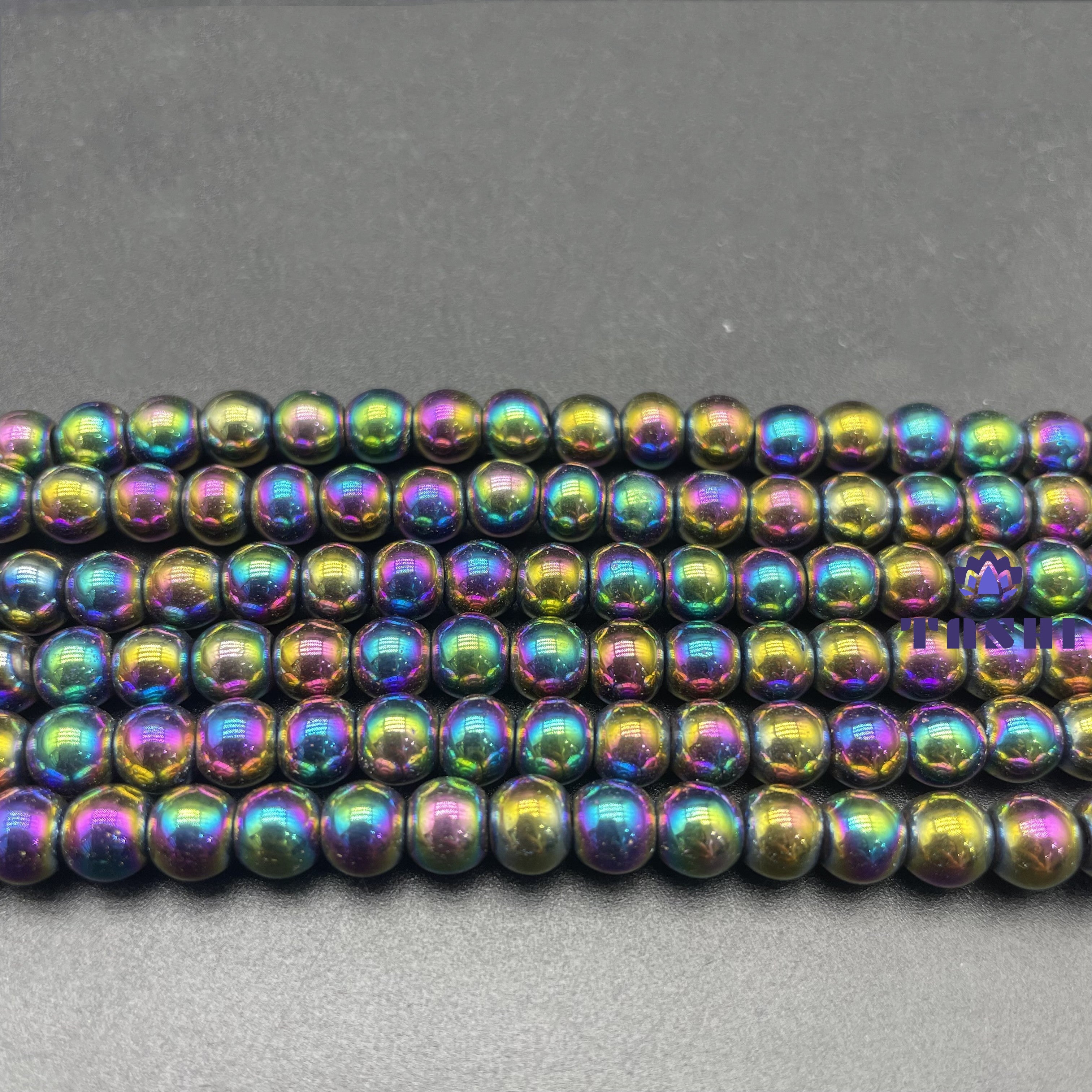 Aura Hematite Beads Strands