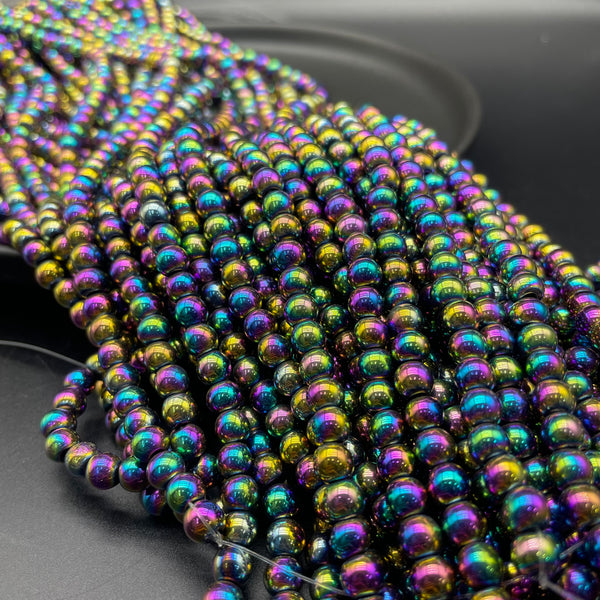 Aura Hematite Beads Strands