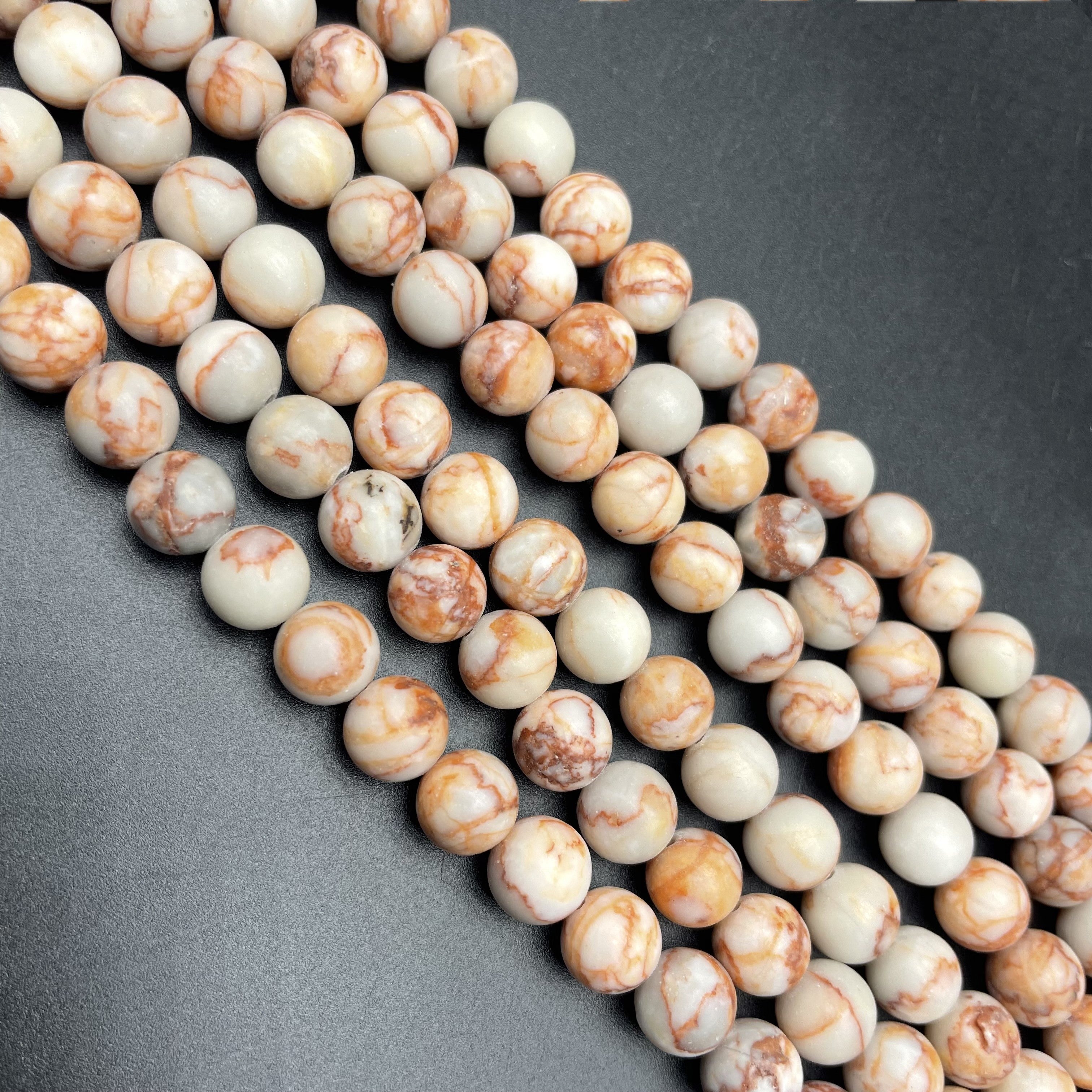 Red Vein Jasper Beads Strands