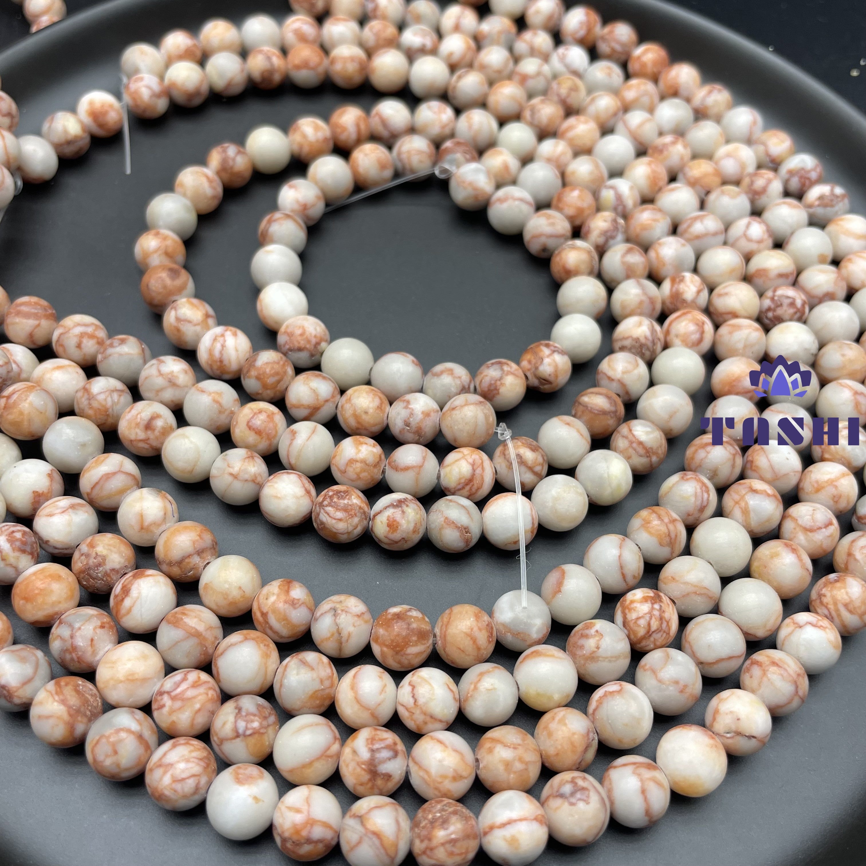 Red Vein Jasper Beads Strands