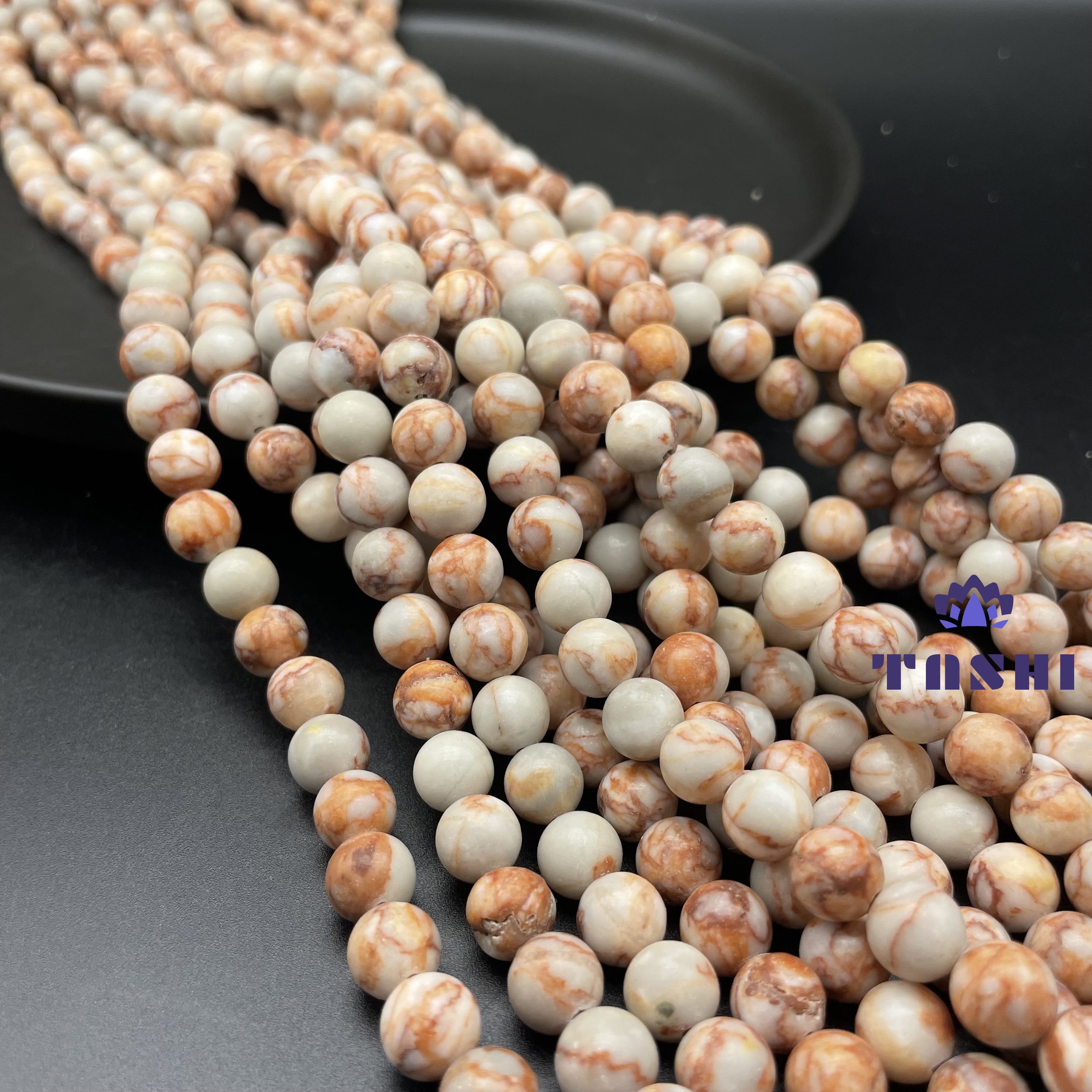Red Vein Jasper Beads Strands