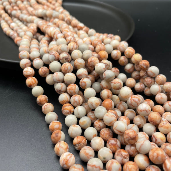 Red Vein Jasper Beads Strands