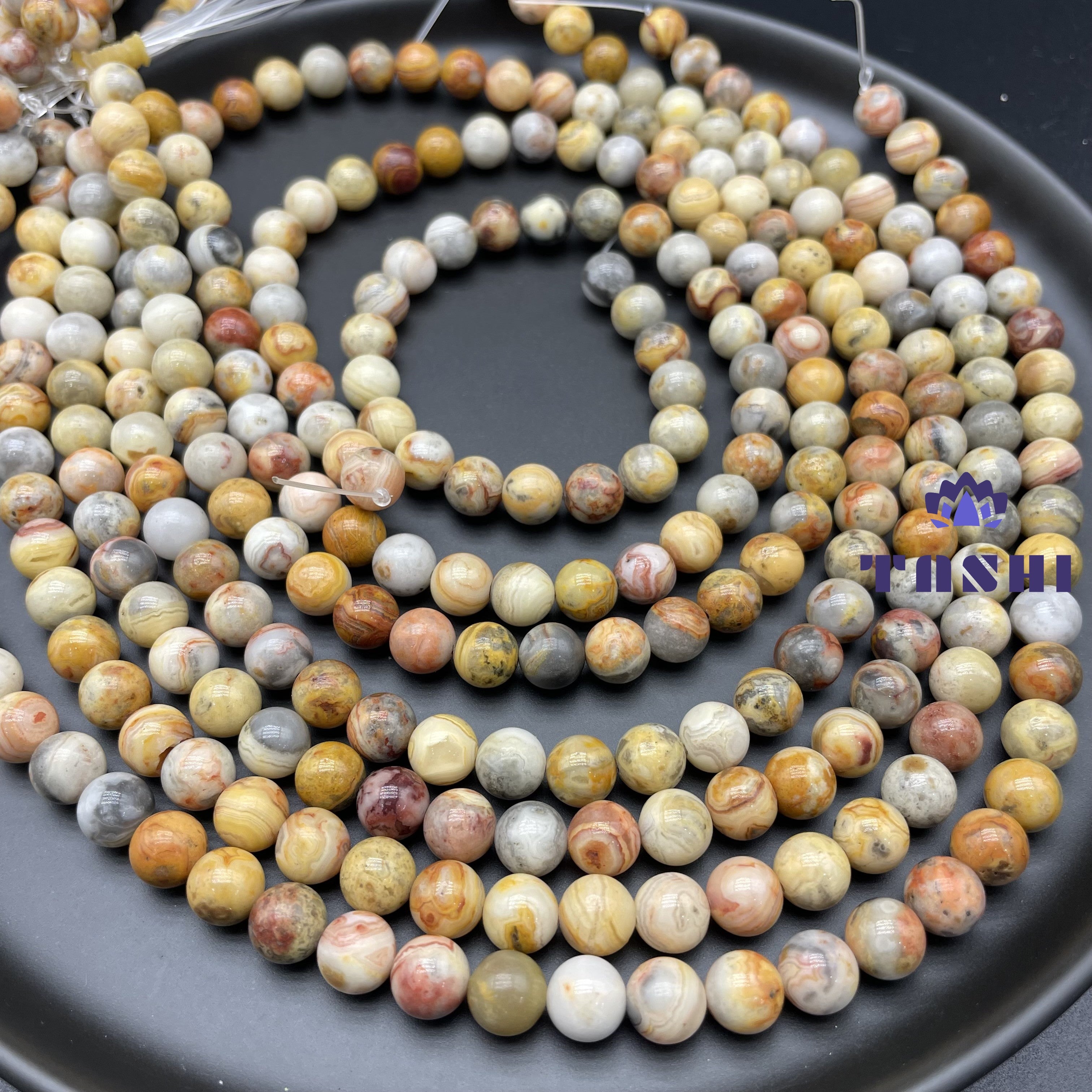 Crazy Agate Beads Strands
