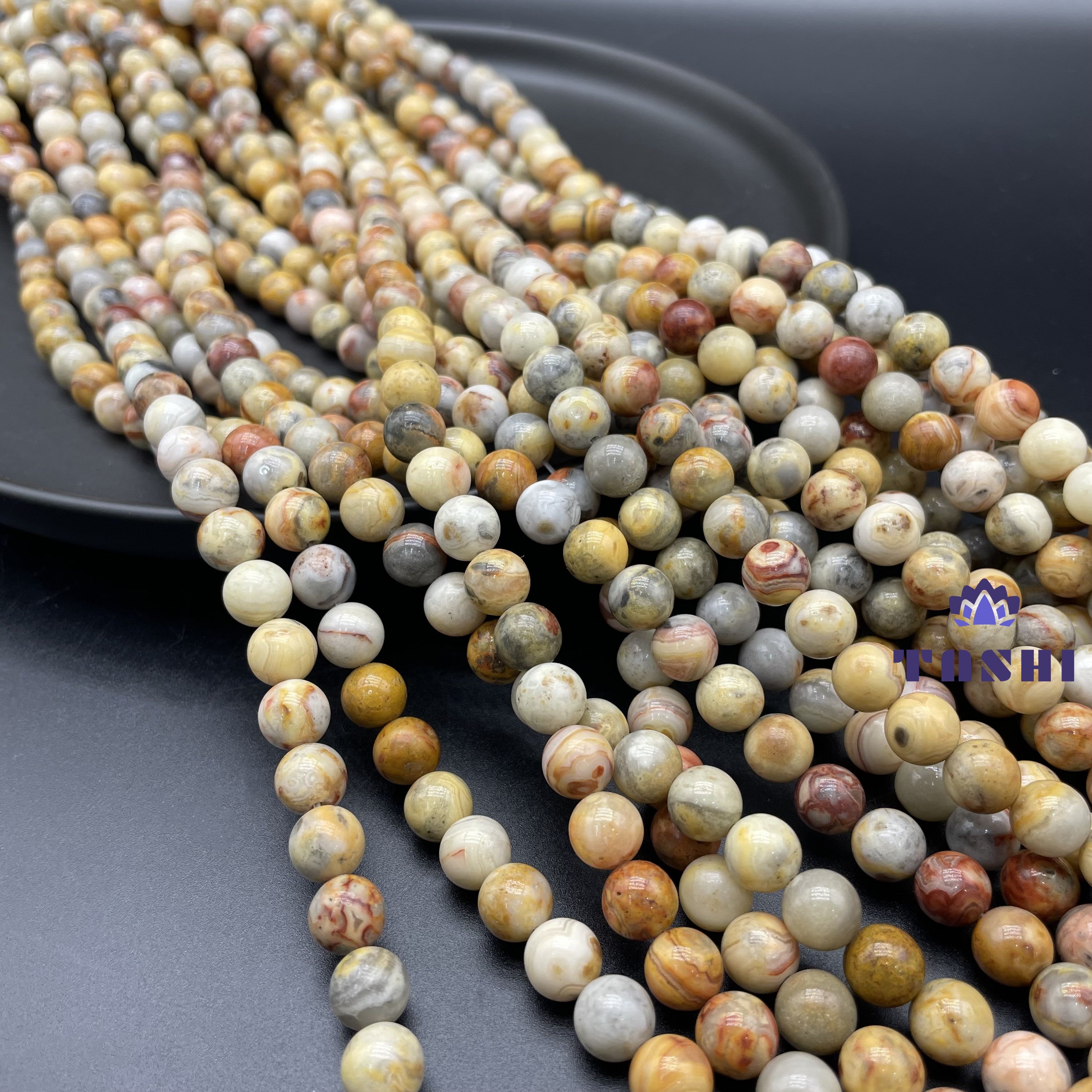 Crazy Agate Beads Strands