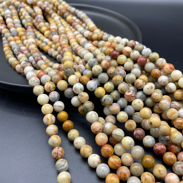 Crazy Agate Beads Strands