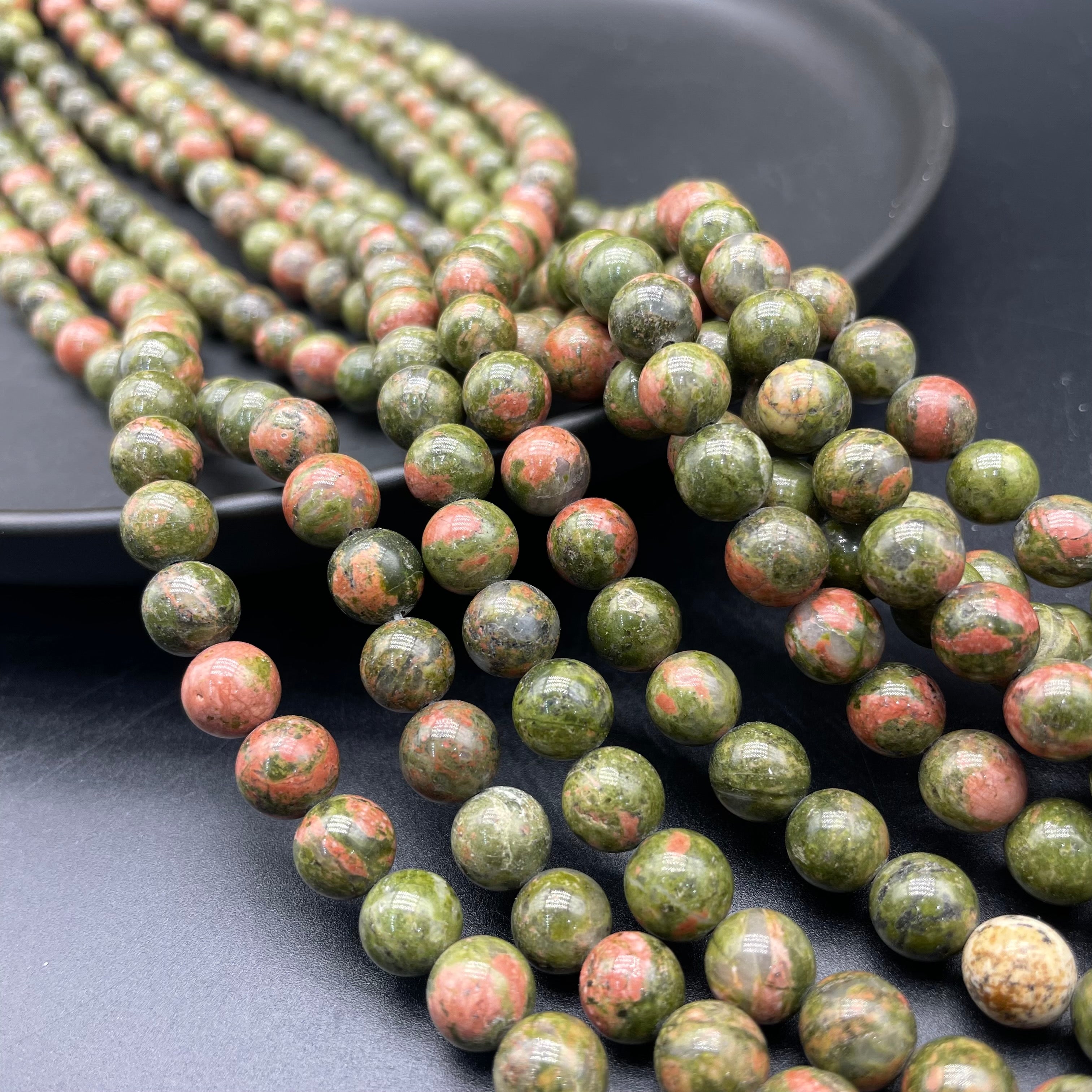 Unakite Beads Strands
