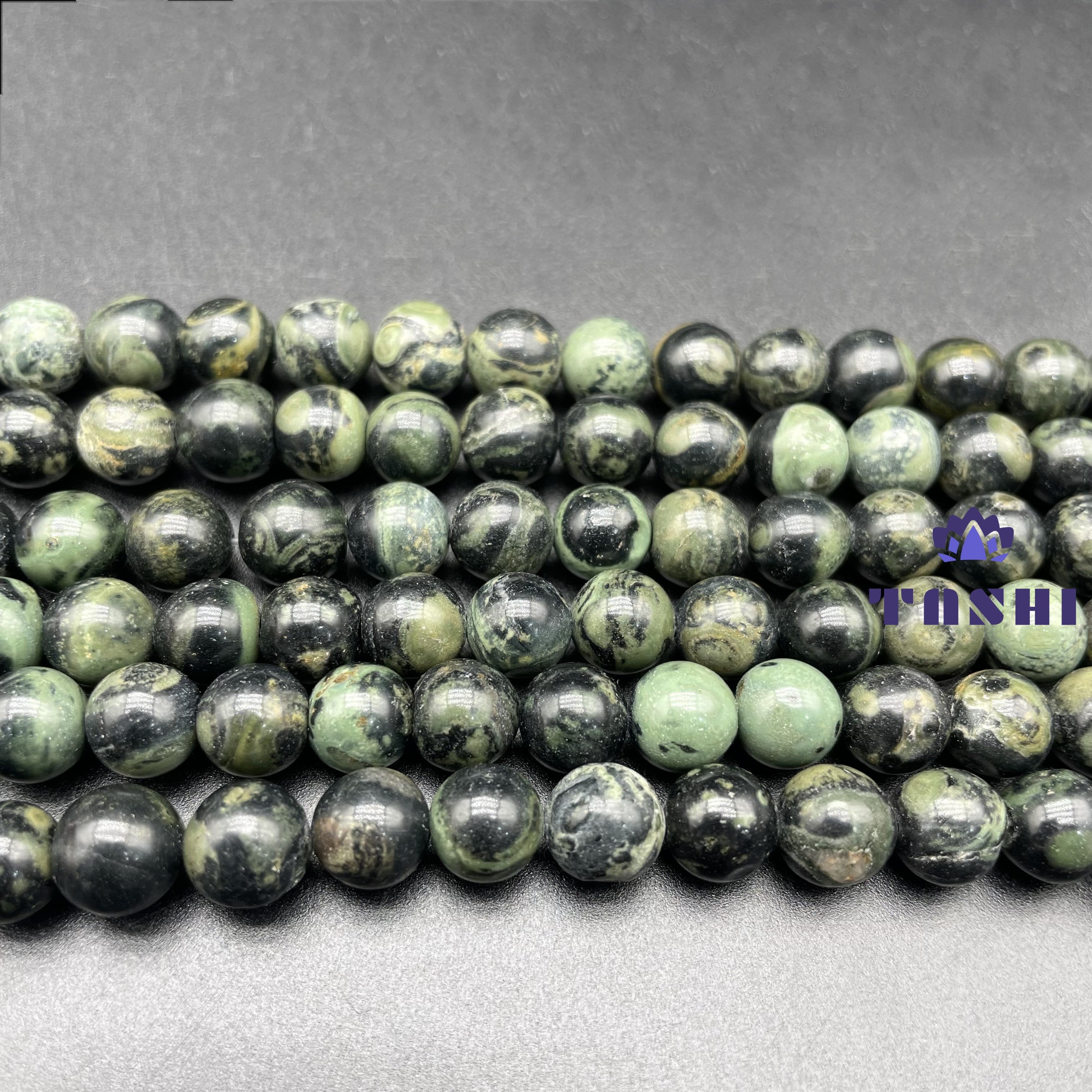 Kambaba Jasper Beads Strands