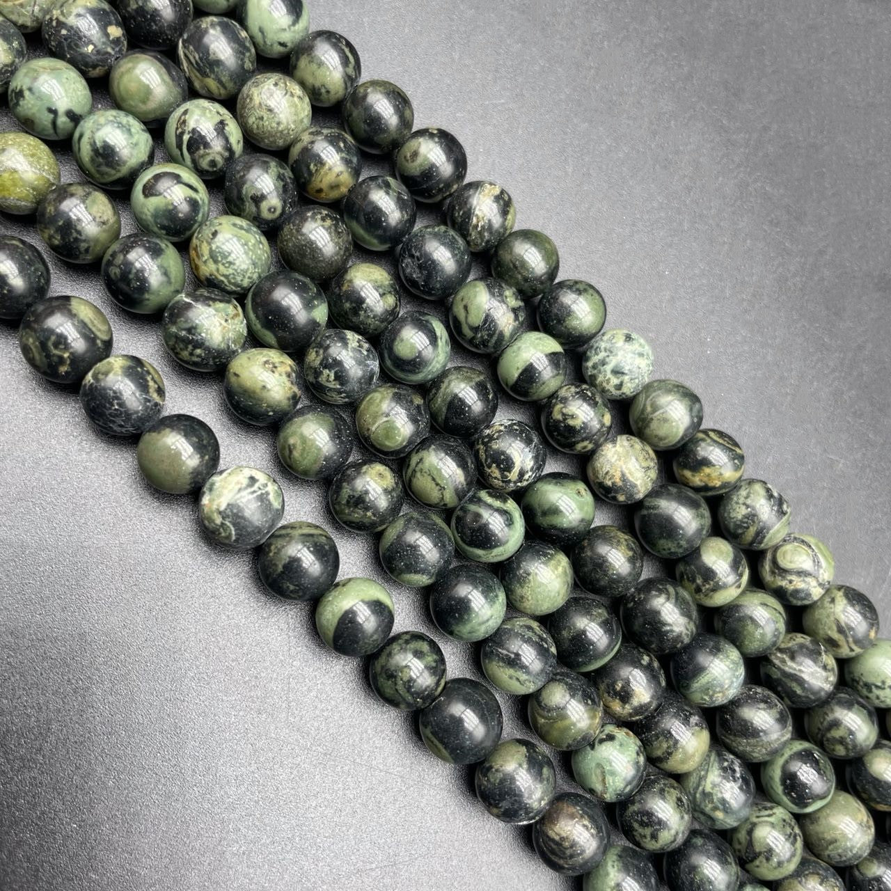 Kambaba Jasper Beads Strands