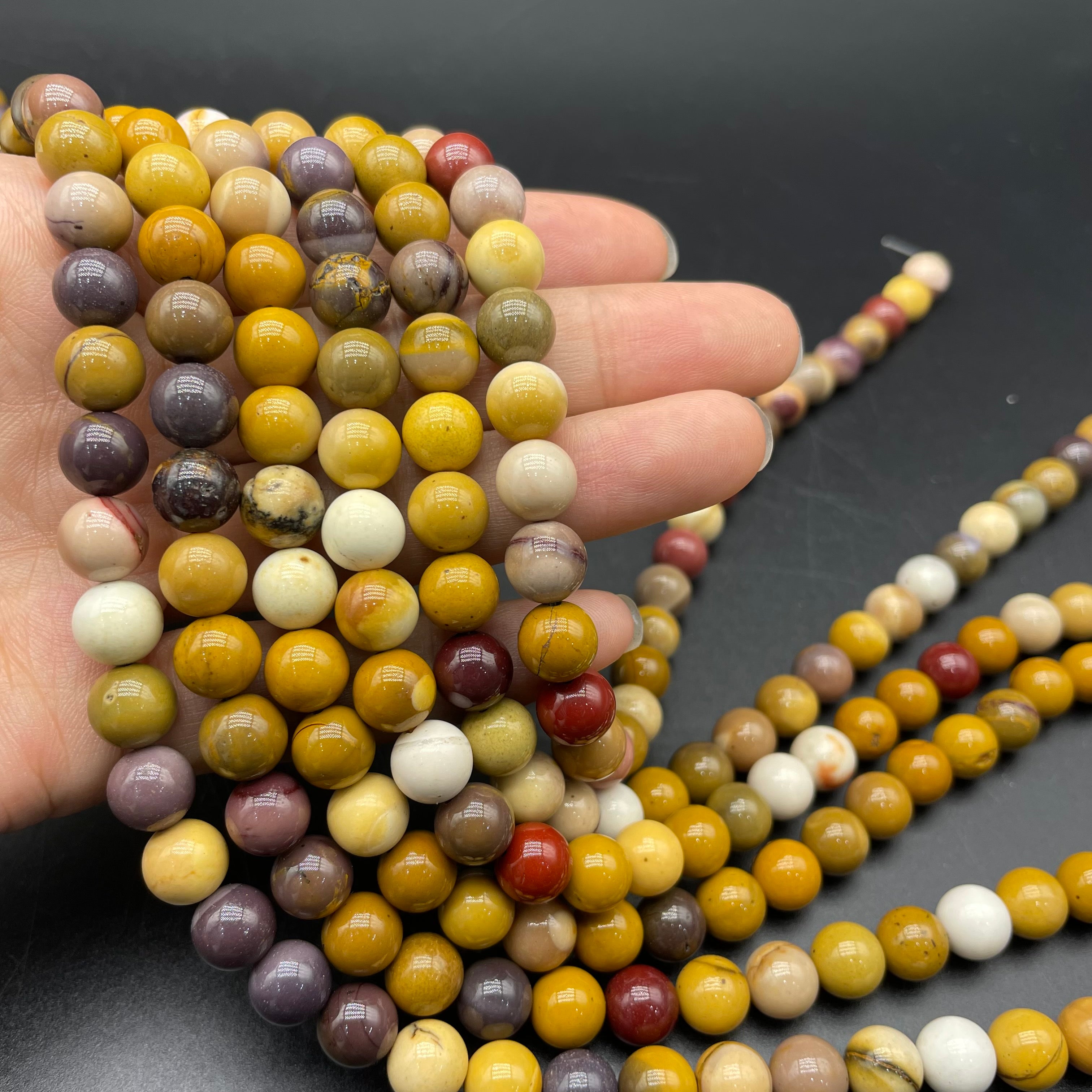 Mookite Beads Strands
