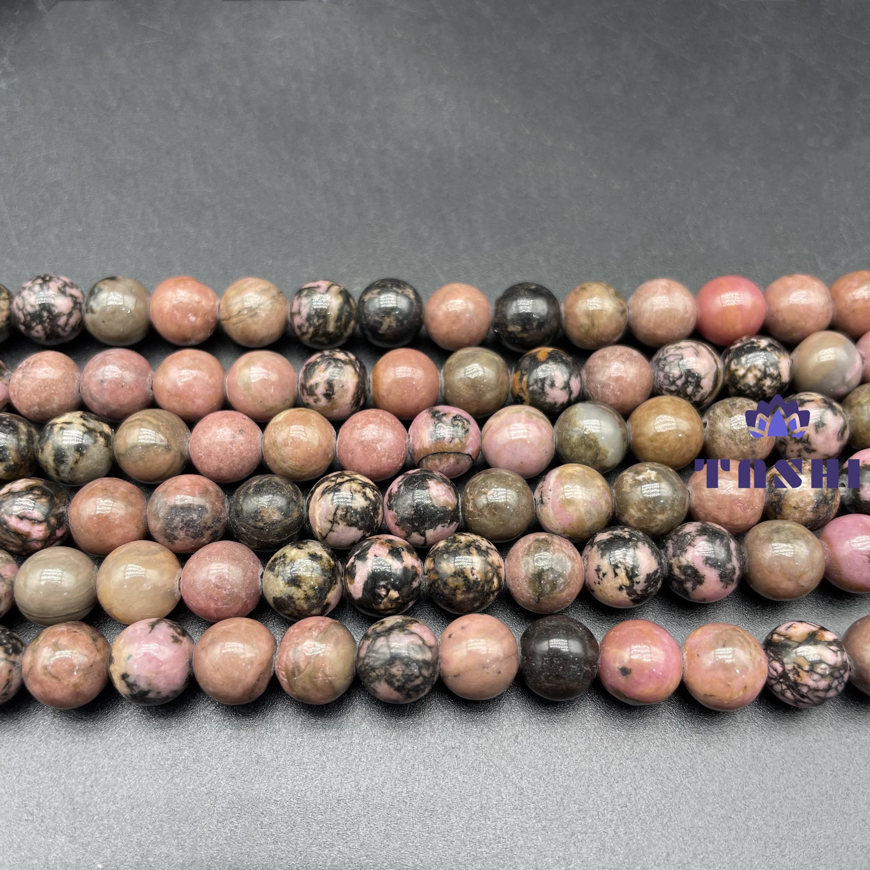 Rhodonite Beads Strands