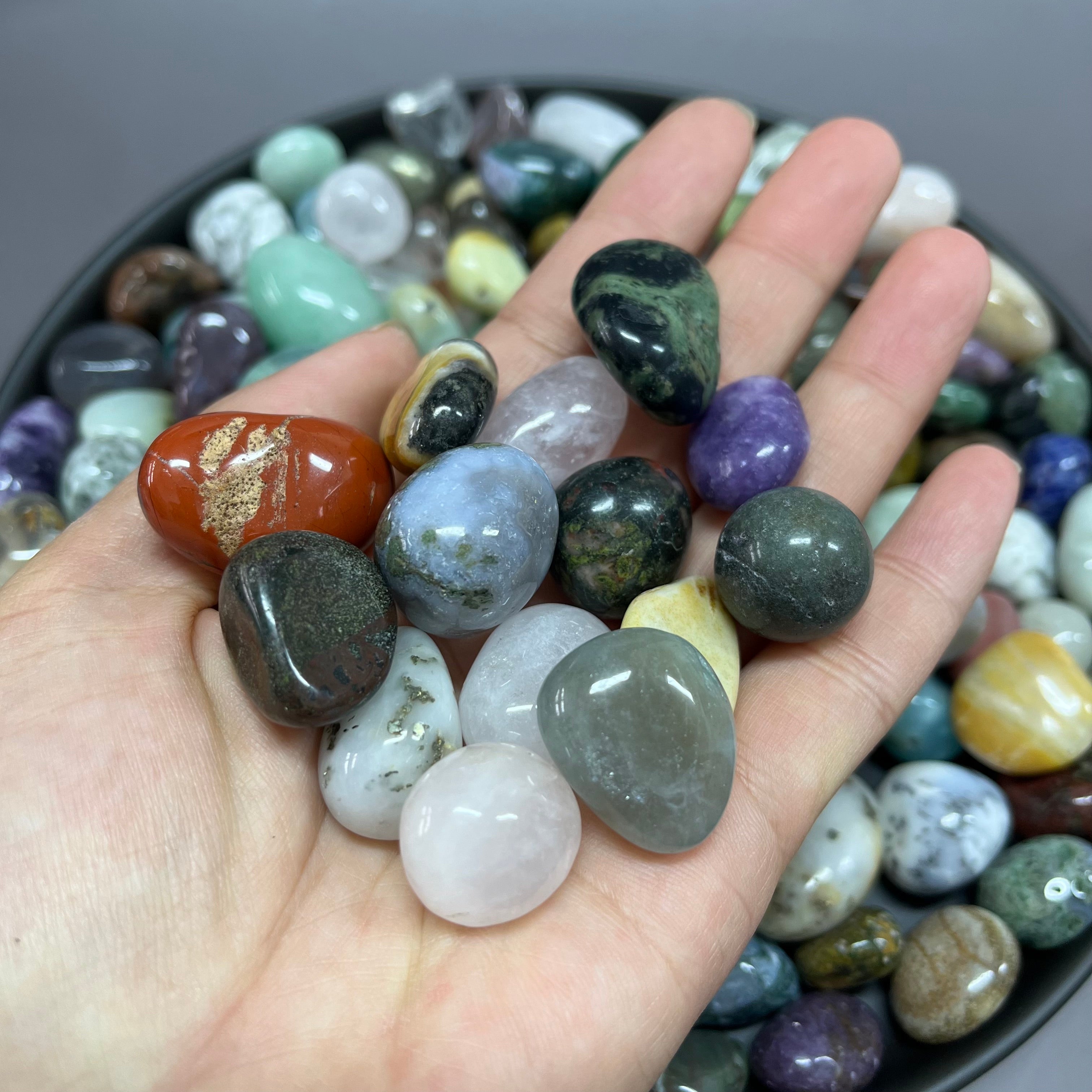Mixed Stones Materials Tumbles