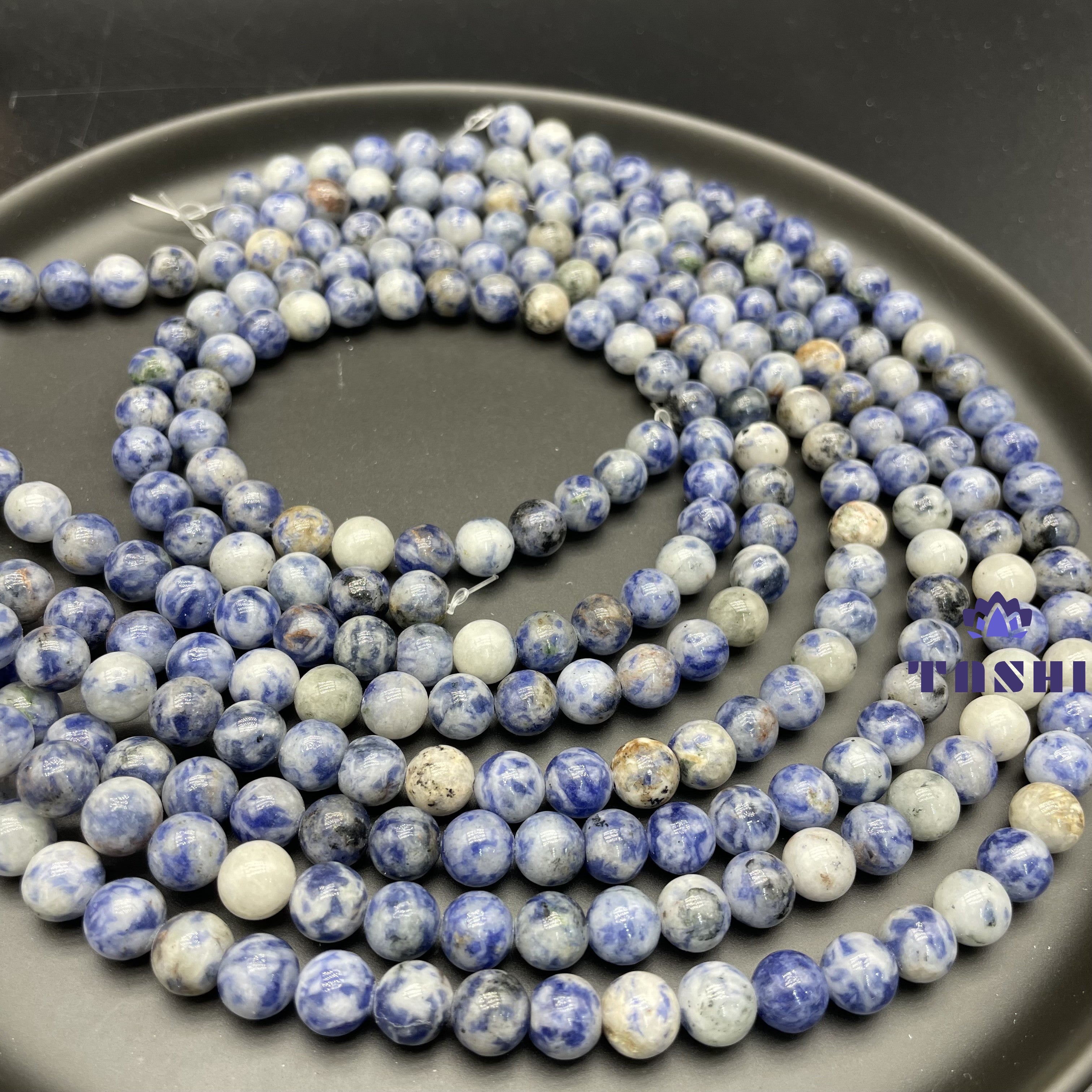 Blue Spotted Jasper Beads Strands