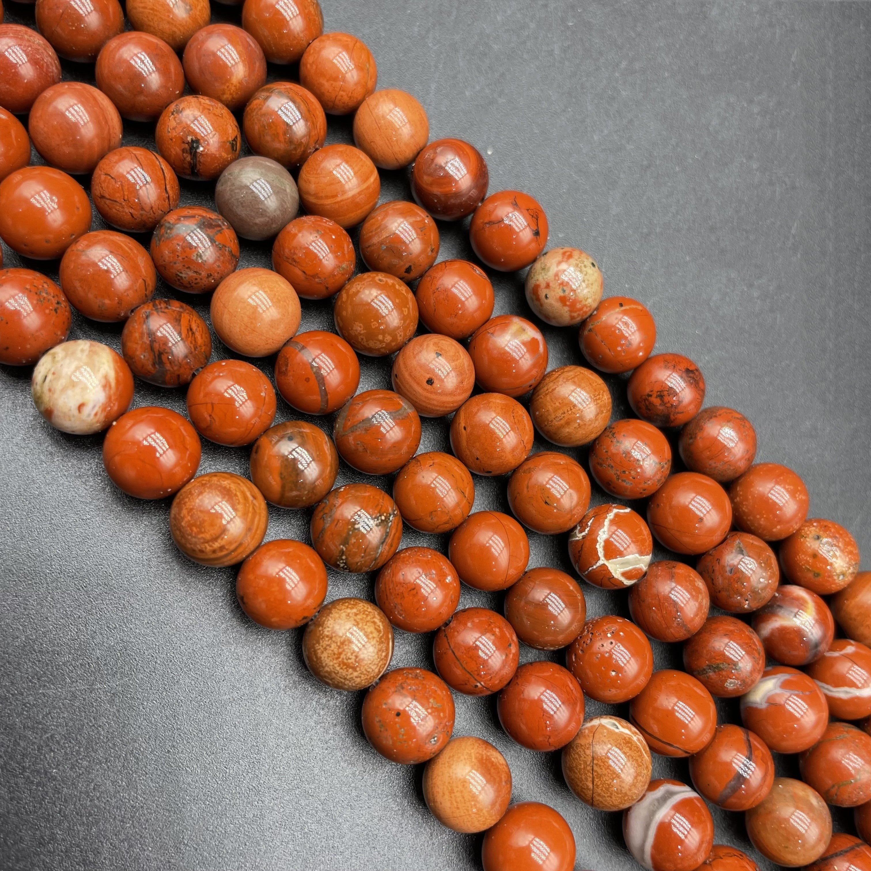 Red Jasper Beads Strands
