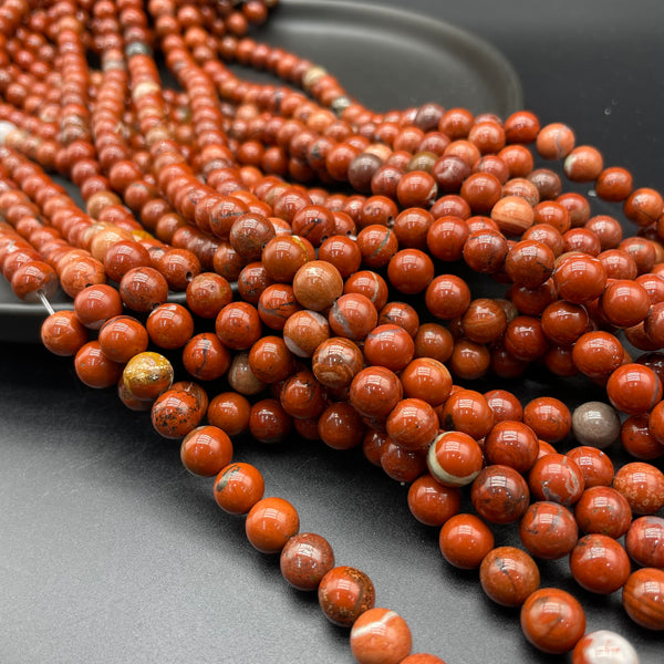 Red Jasper Beads Strands