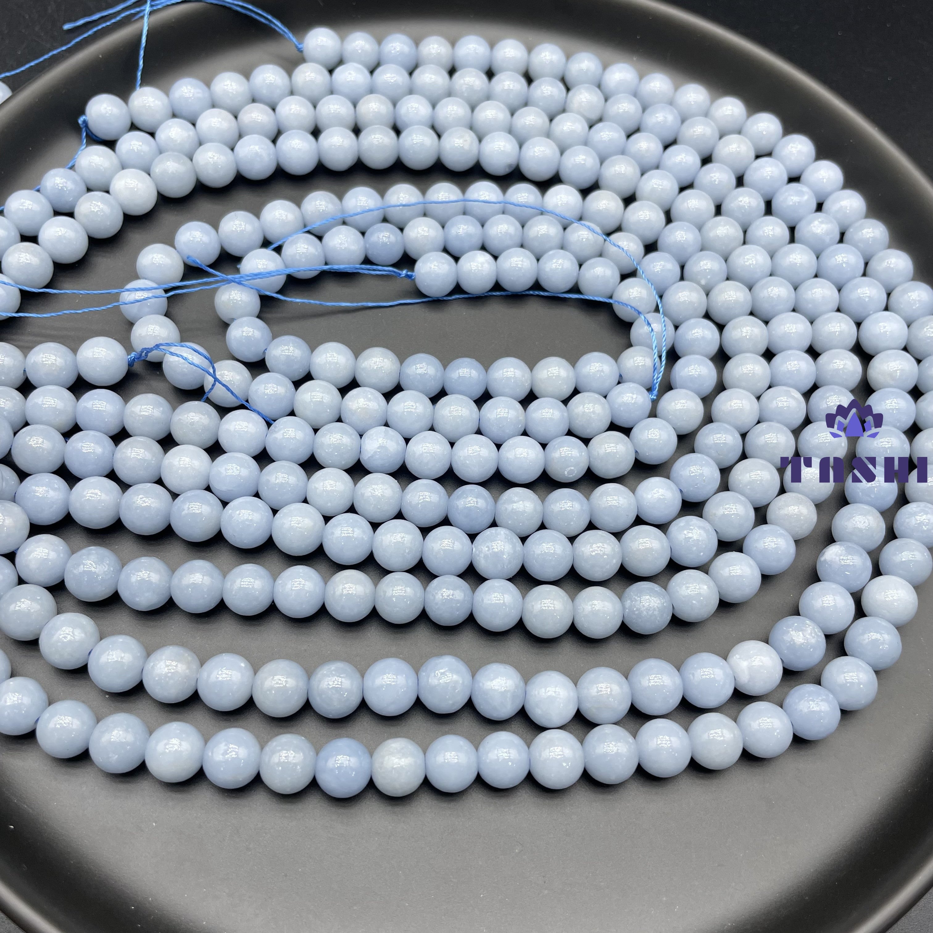 Angelite Beads Strands
