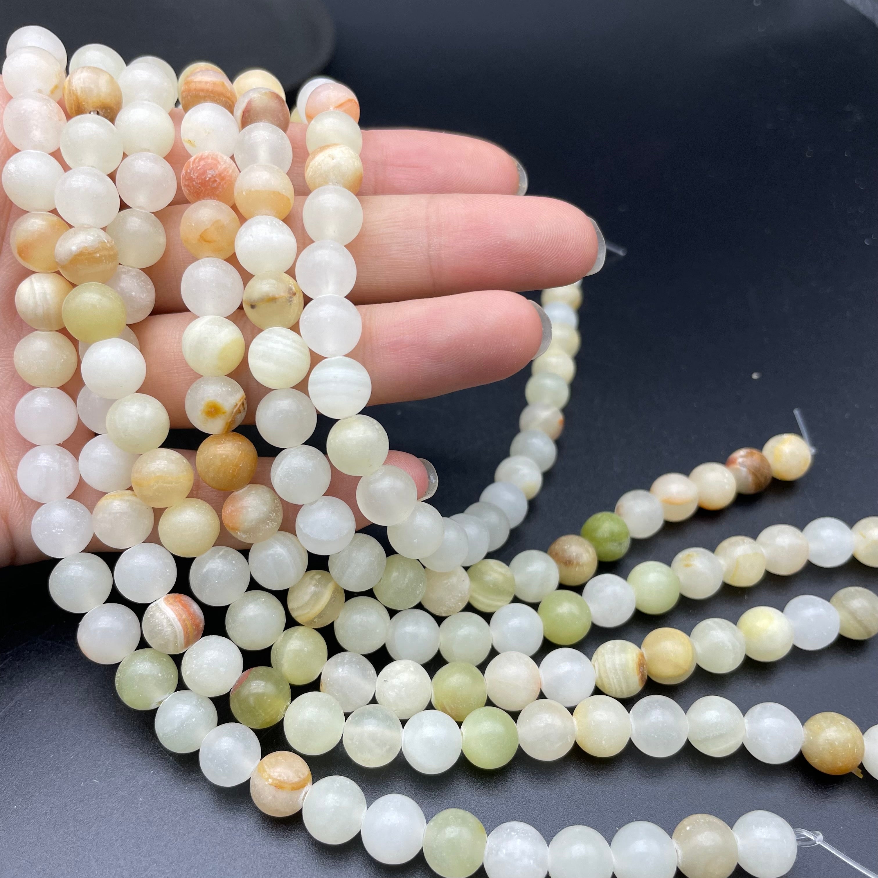 Afghan Jasper Beads Strands