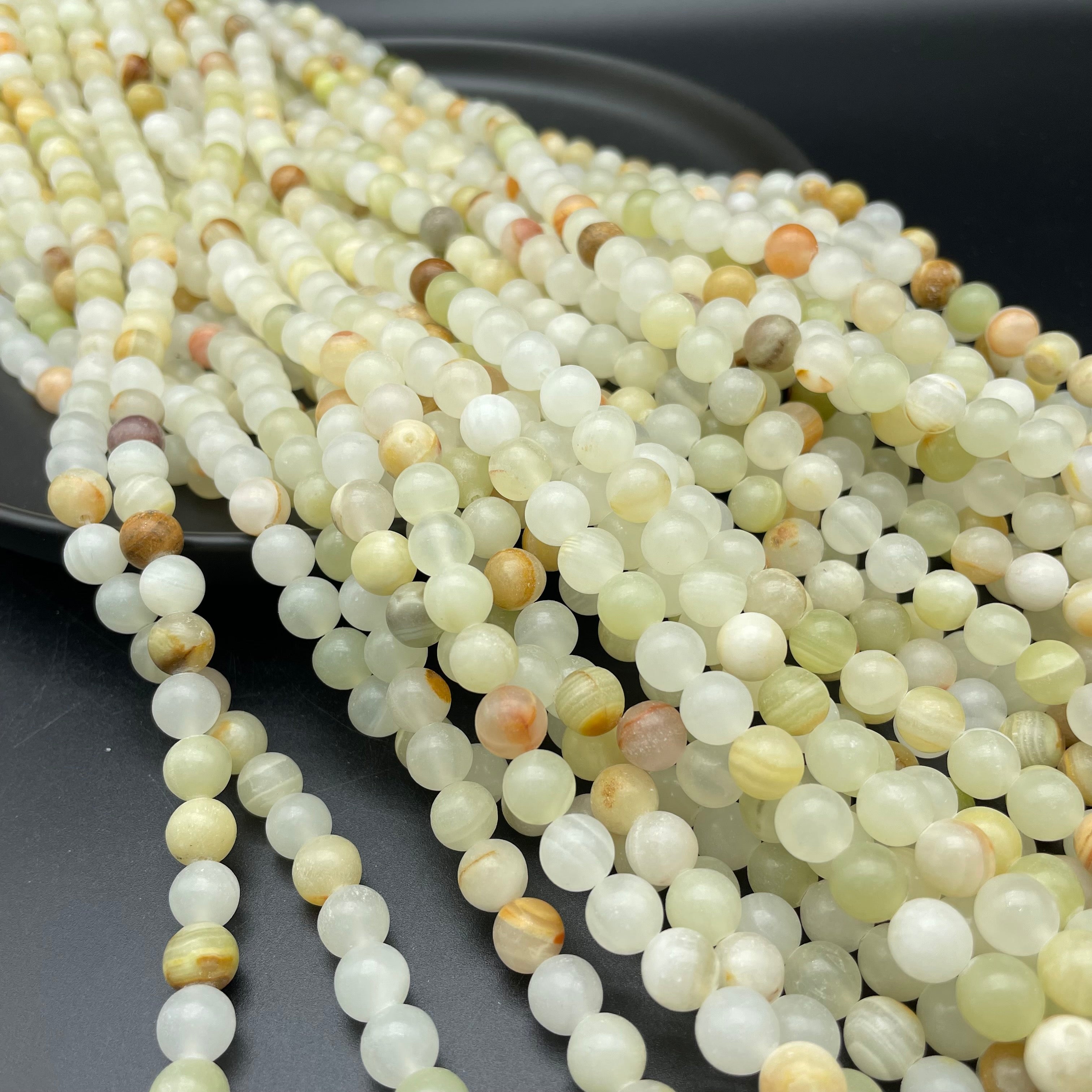 Afghan Jasper Beads Strands