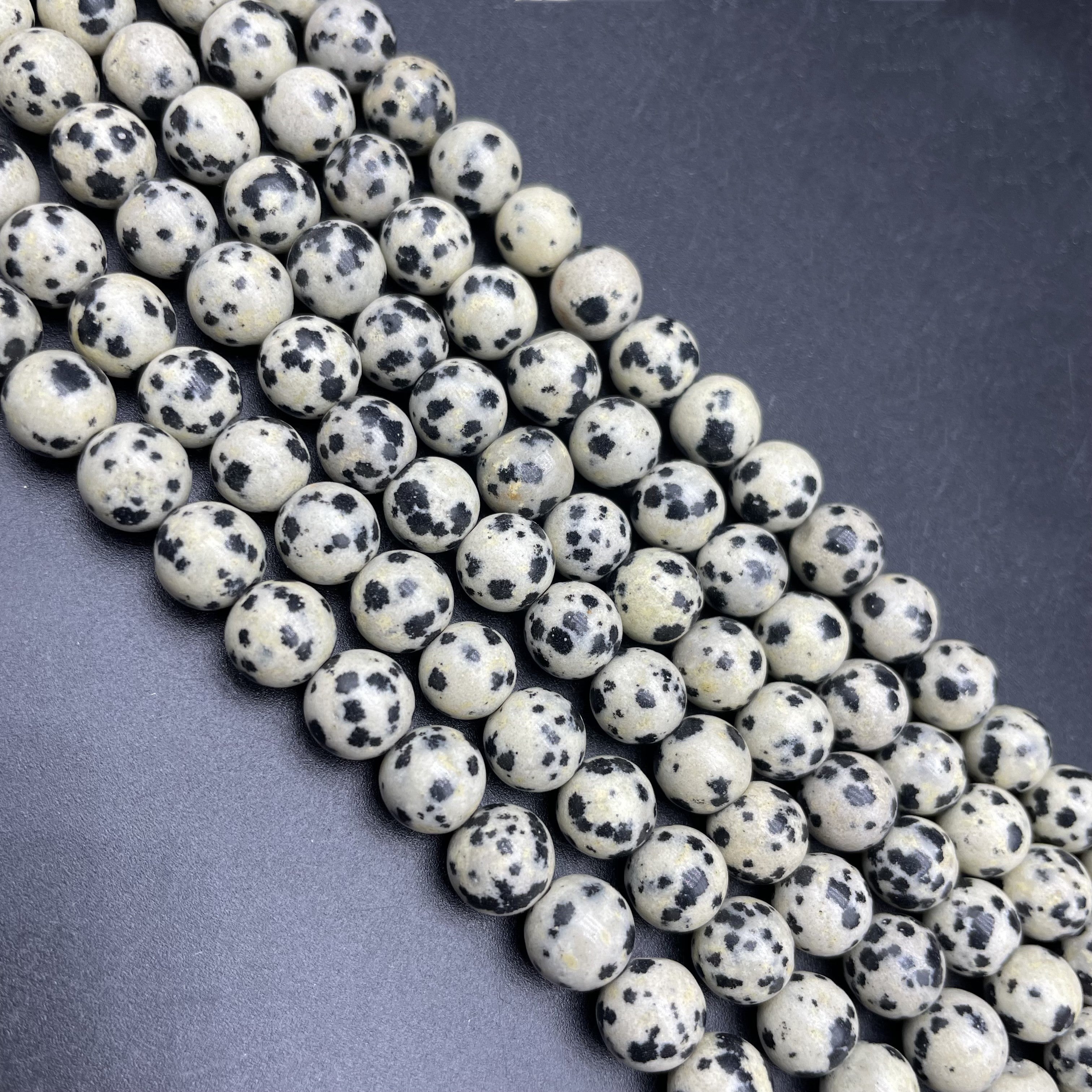 Dalmatian Jasper Beads Strands