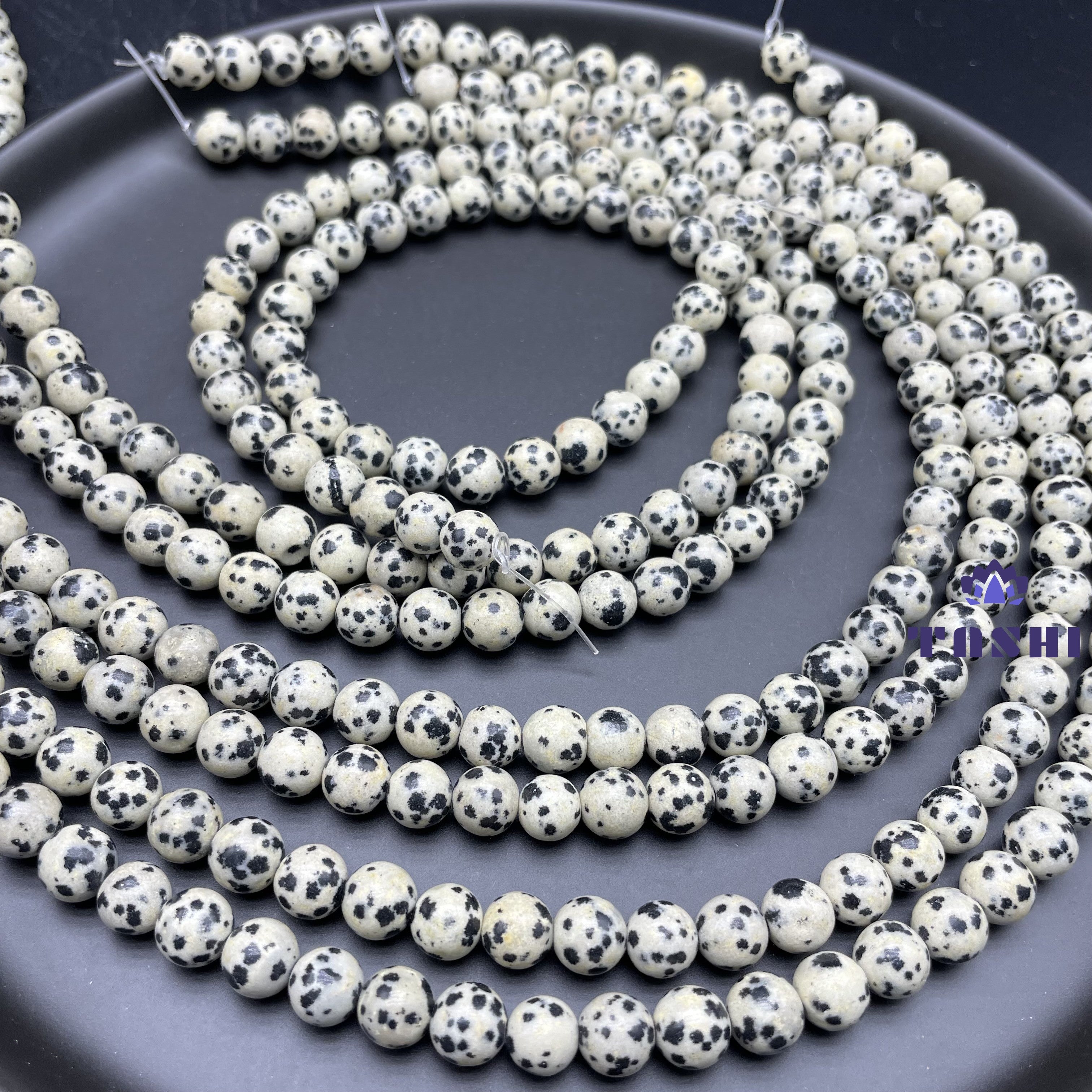 Dalmatian Jasper Beads Strands