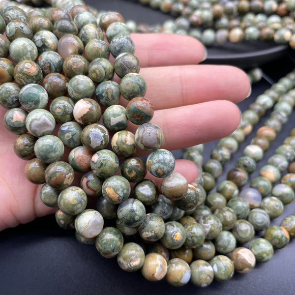 Forest Jasper Beads Strands