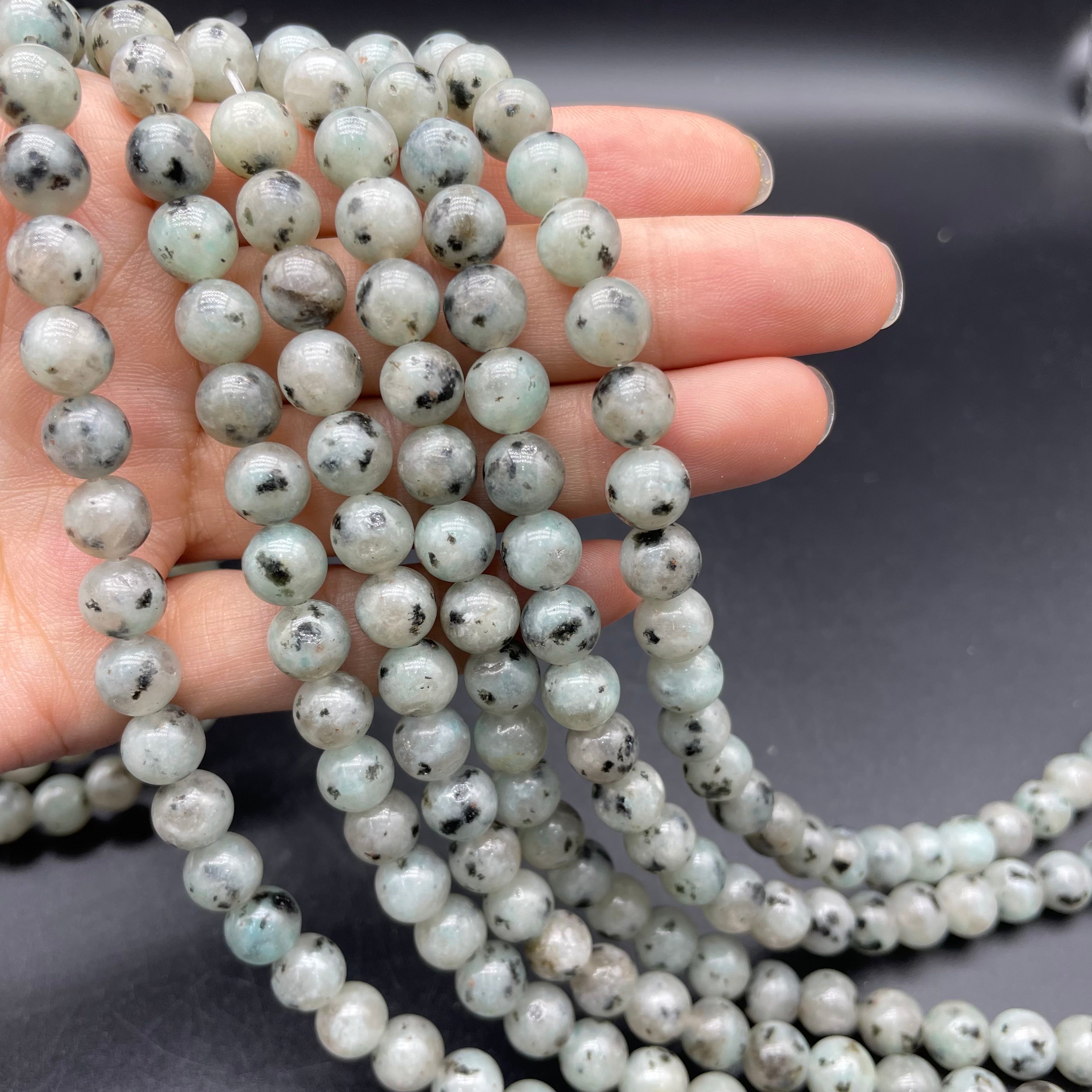 Kiwi Jasper Beads Strands