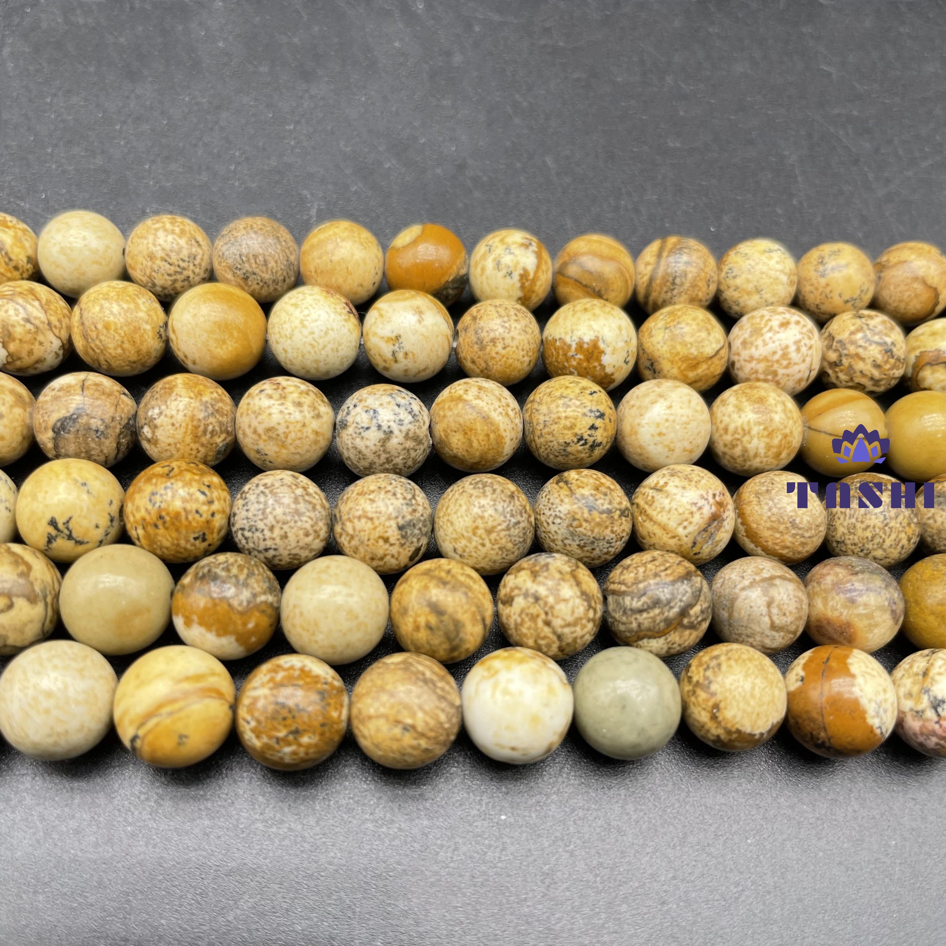 Picture Jasper Beads Strands