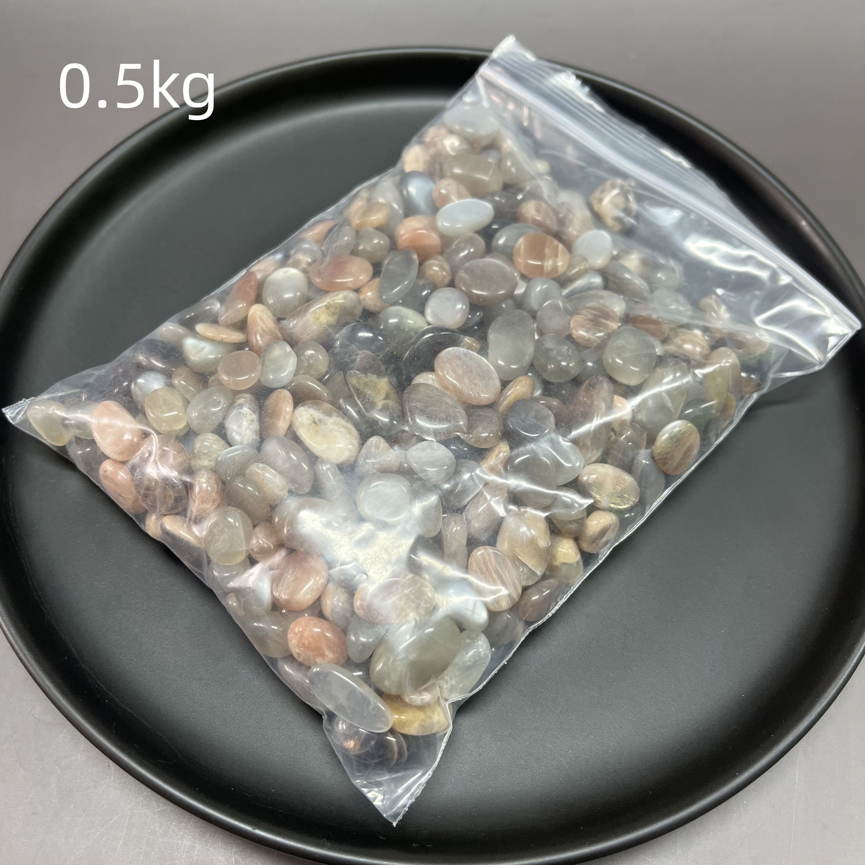 Black Sunstone Pebbles Chips