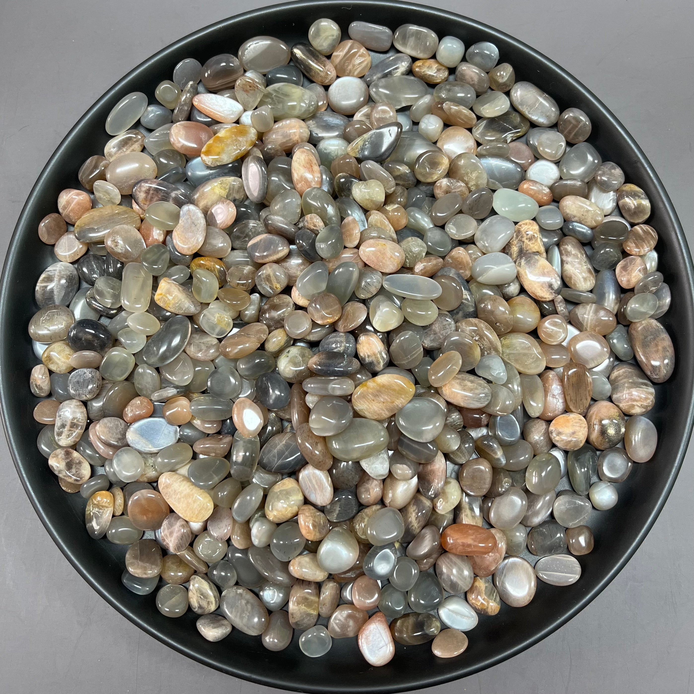 Black Sunstone Pebbles Chips