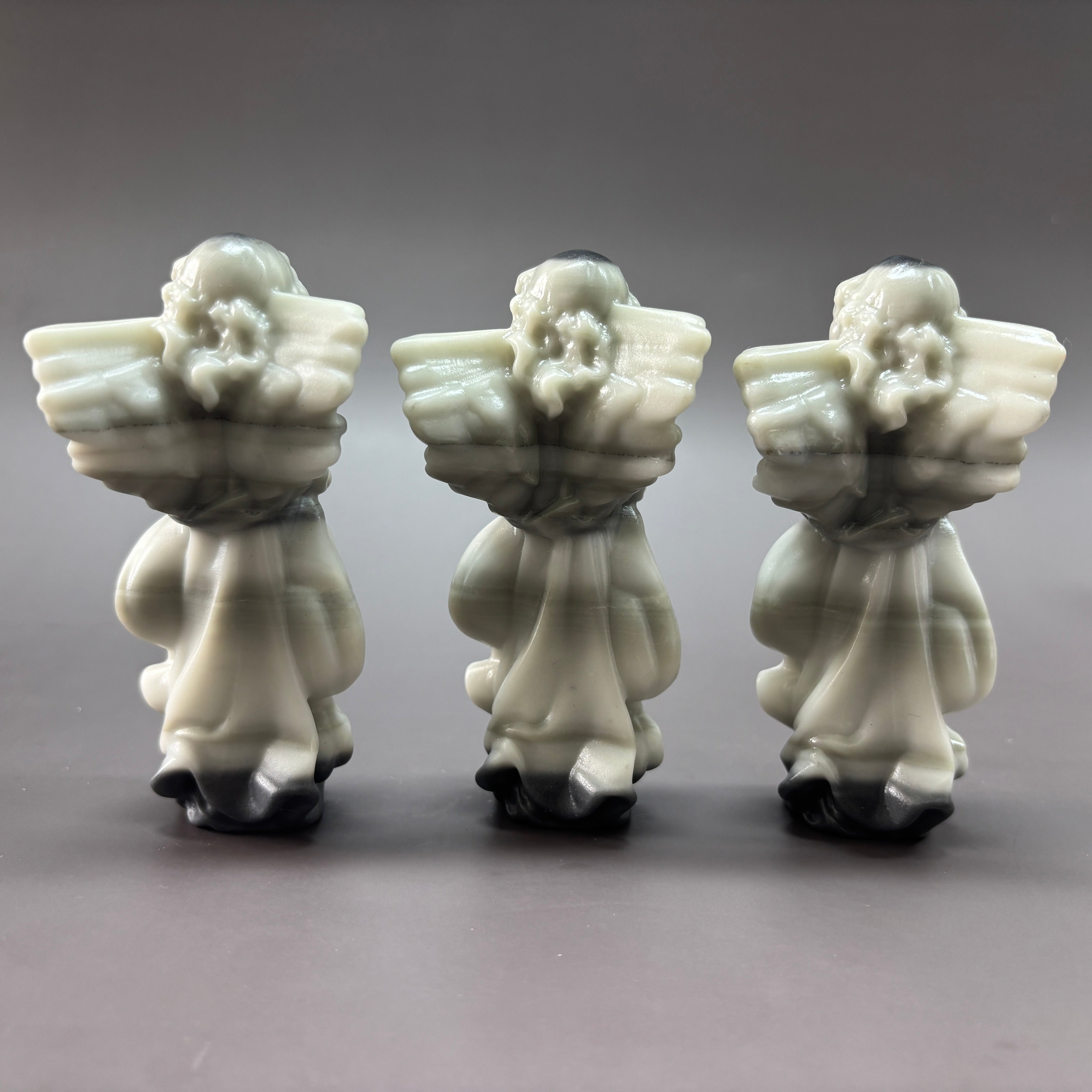 Angel Taiji Jasper Carving
