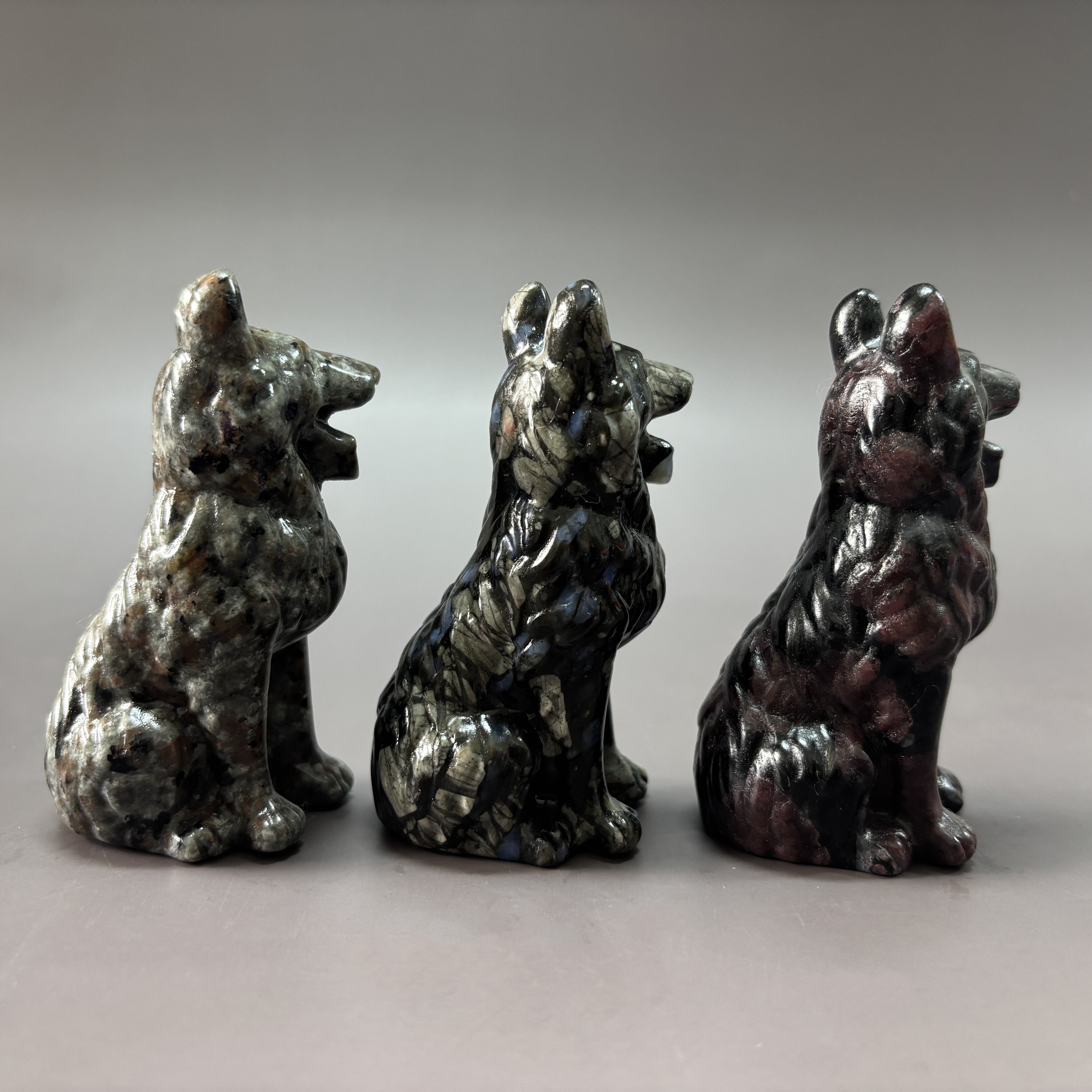 German Shepherd Dog Carving