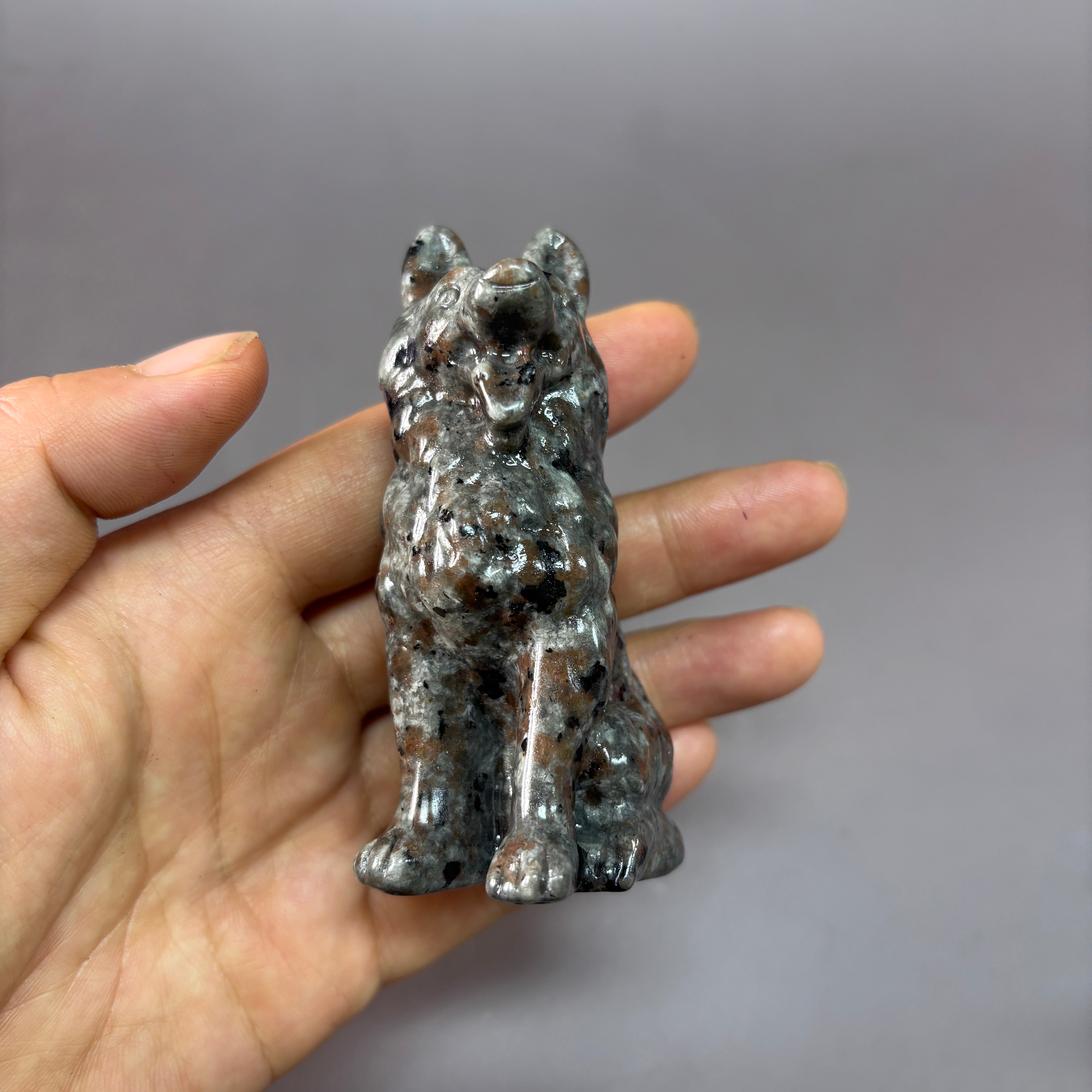 German Shepherd Dog Carving