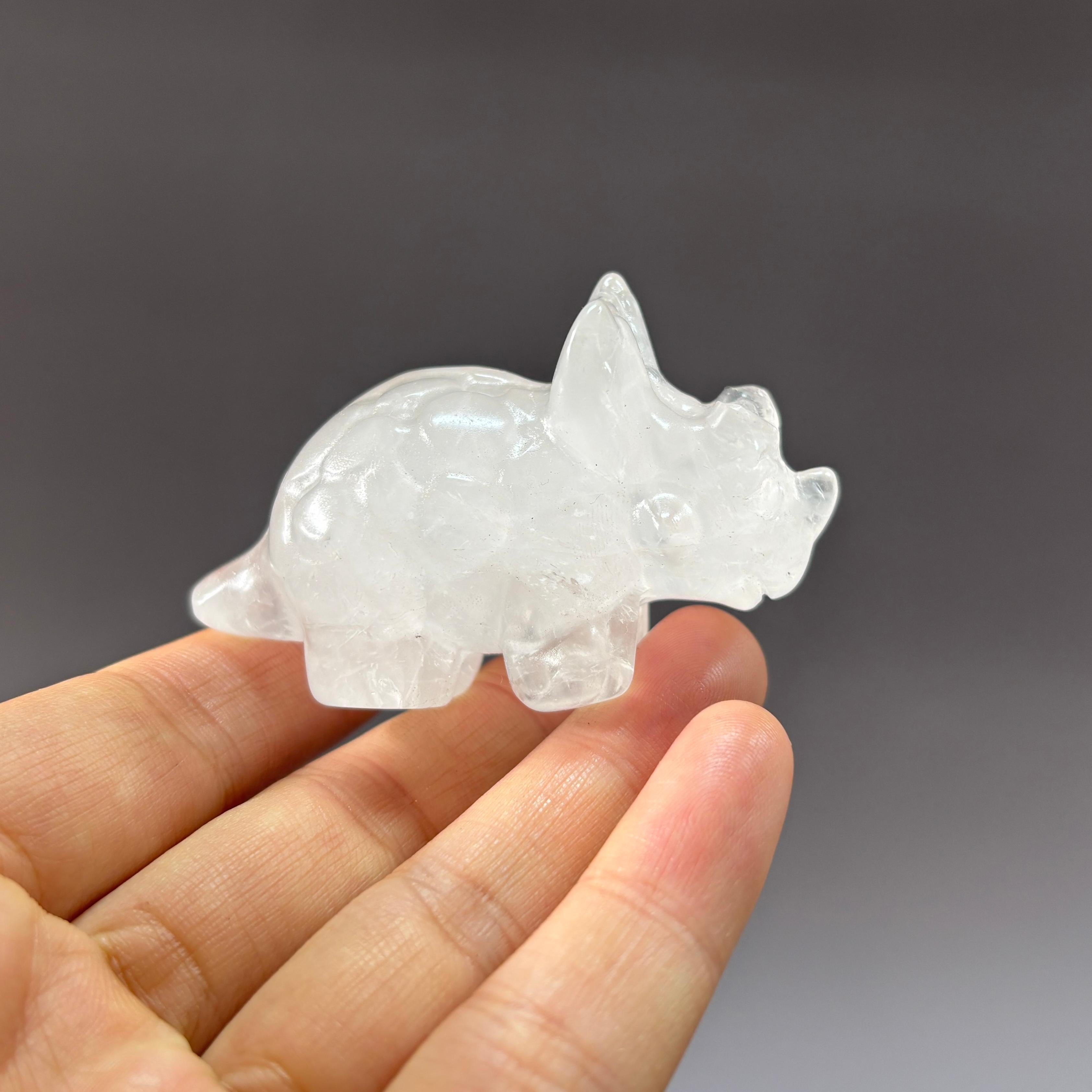 6CM Triceratops Carving