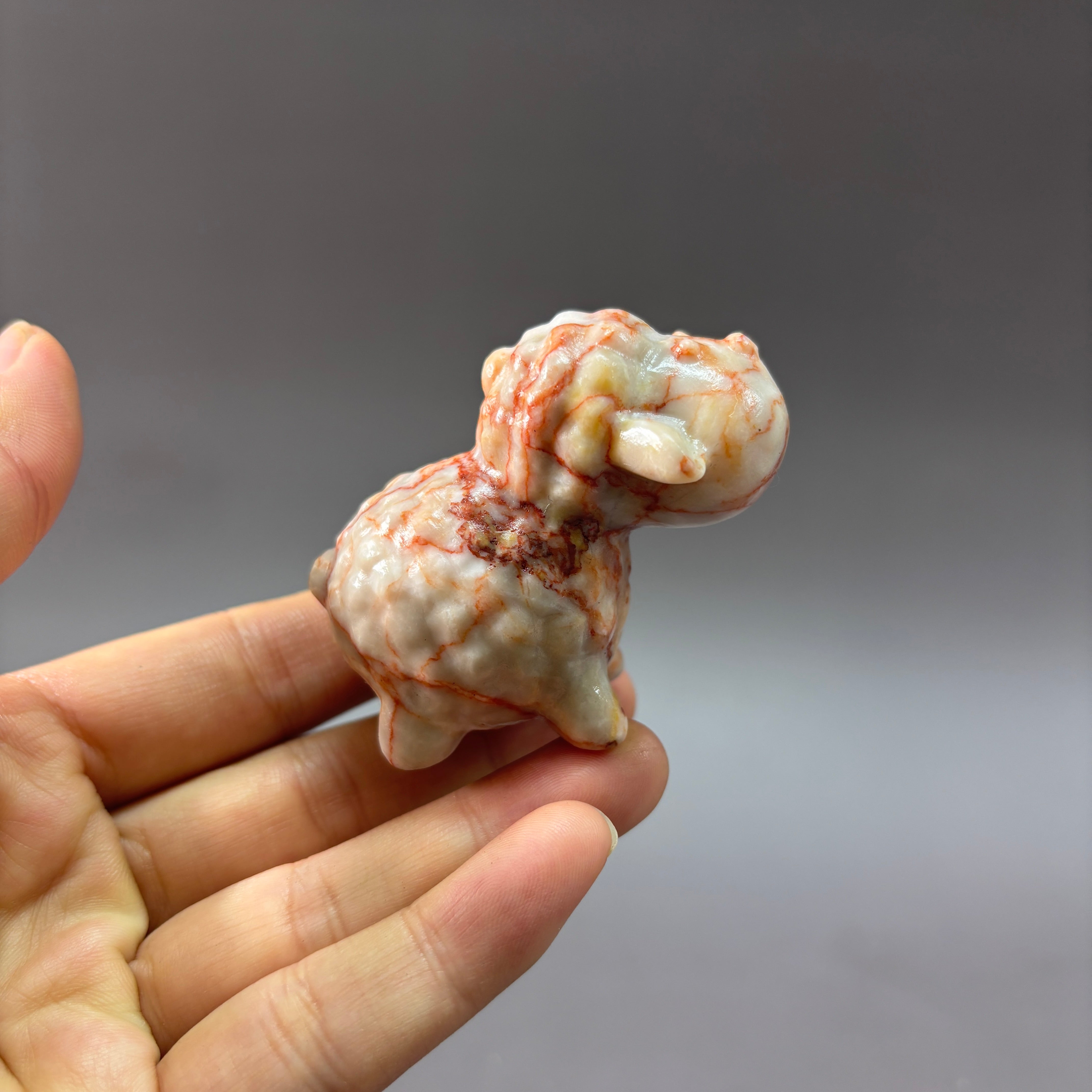 6.5CM Sheep Carving