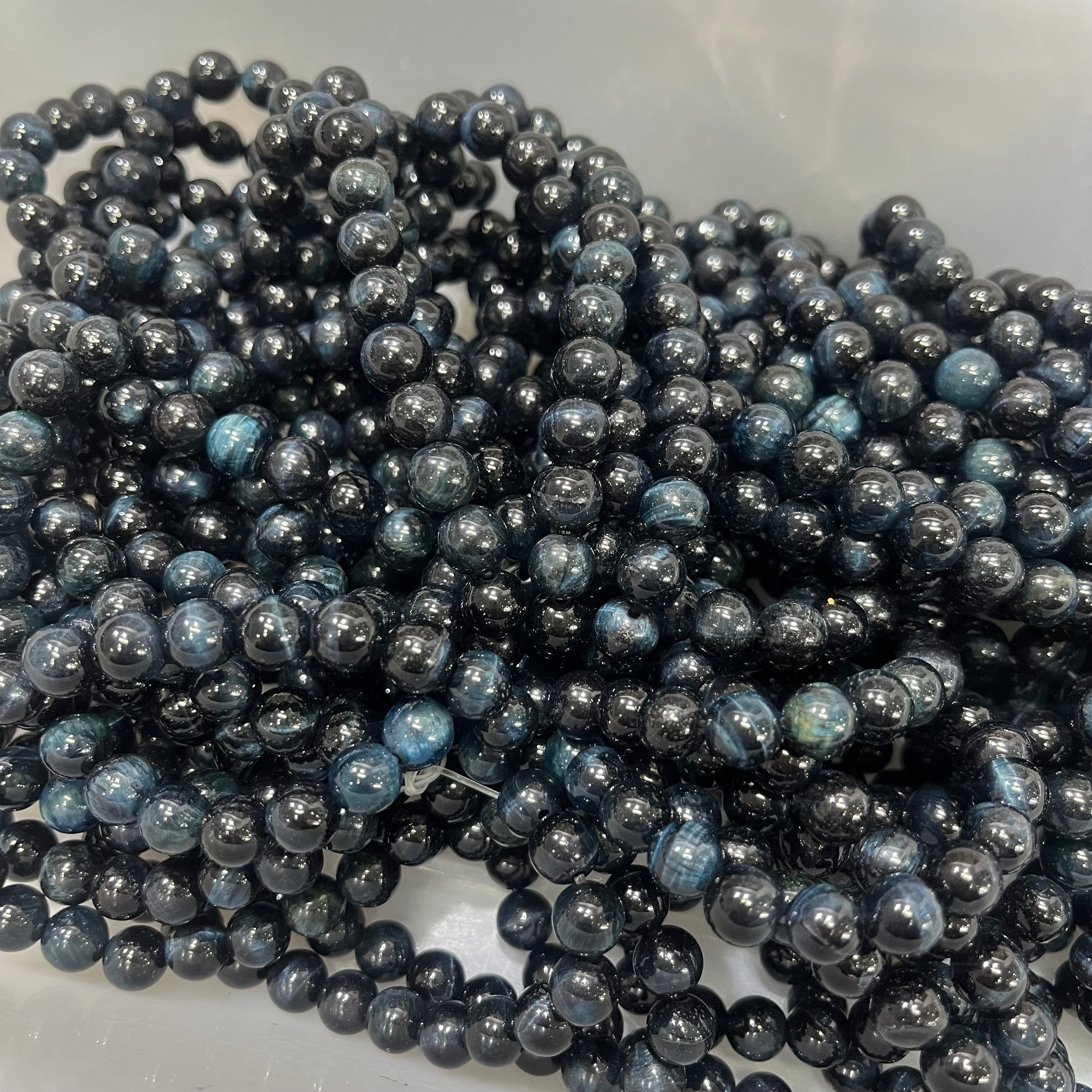 Blue Tiger Eye Bracelets(dyed)
