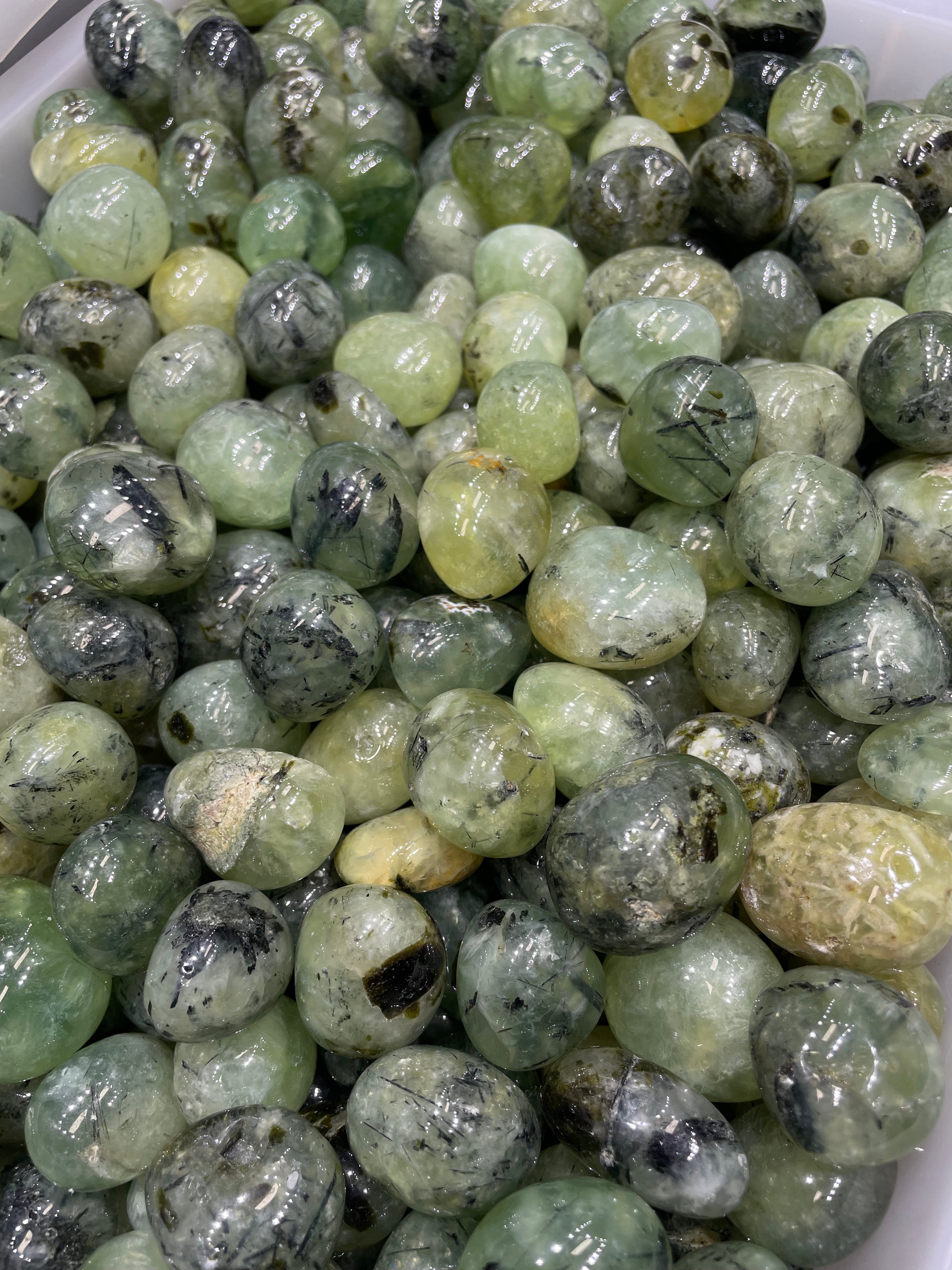 Prehnite Tumbles