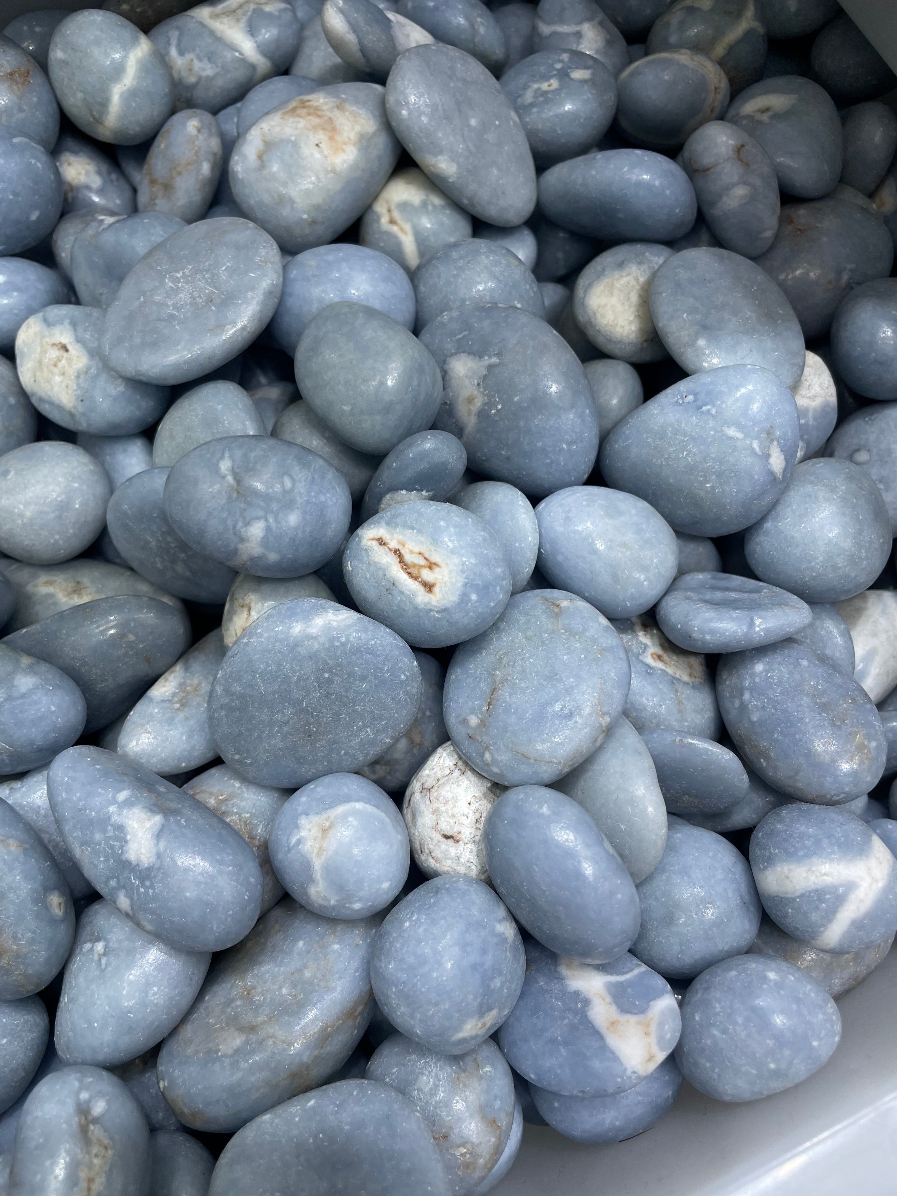 Angelite Tumbles